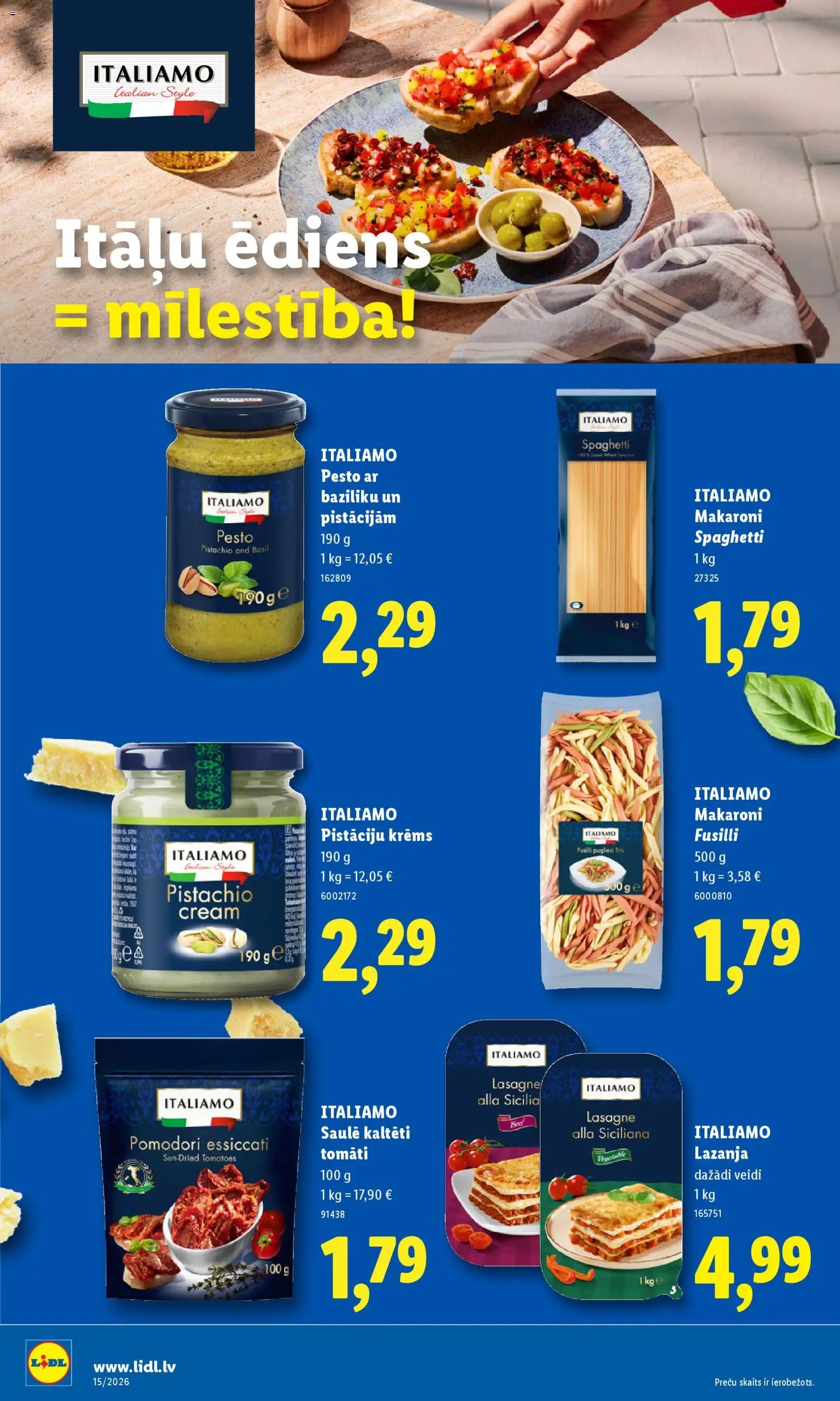 Lidl Akciju buklets