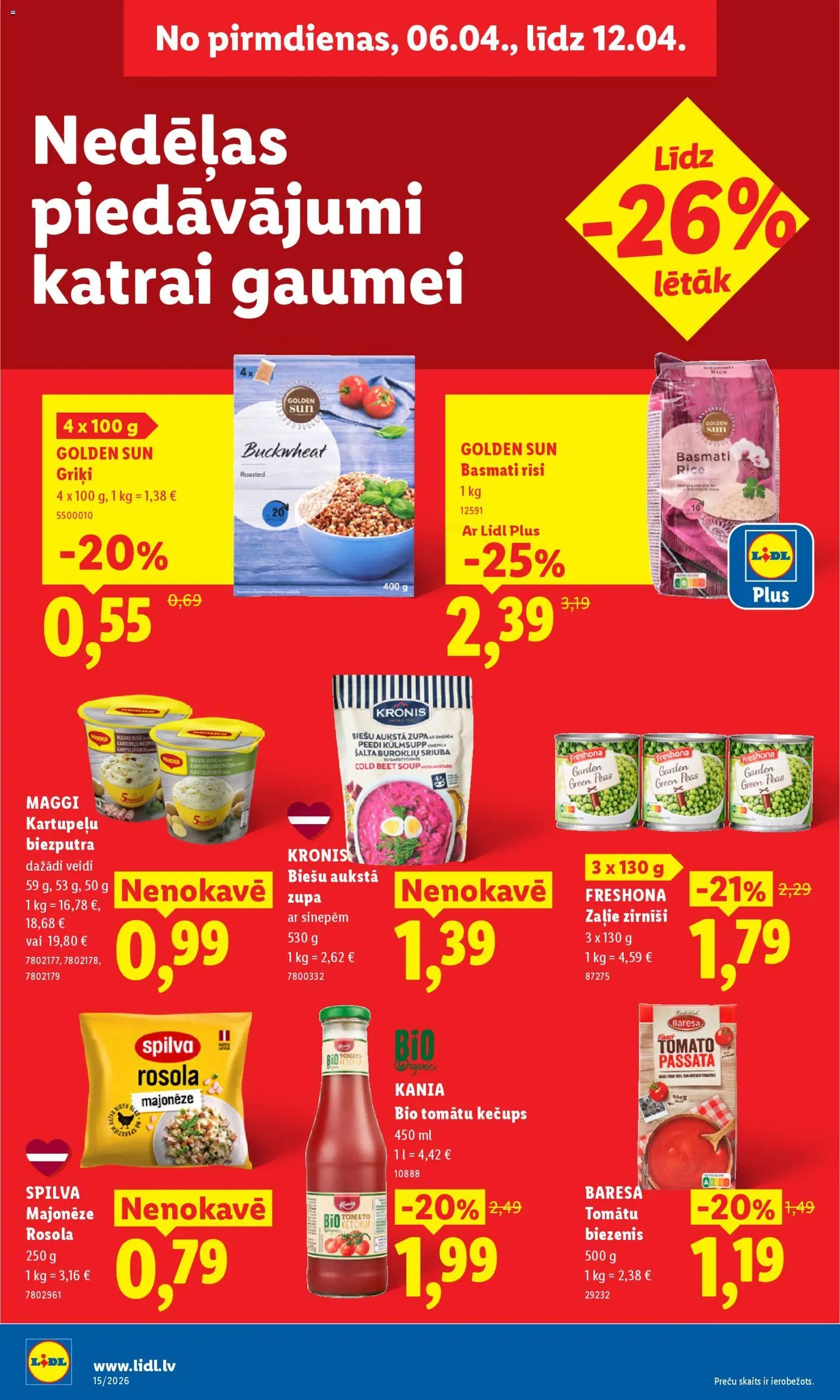 Lidl Akciju buklets