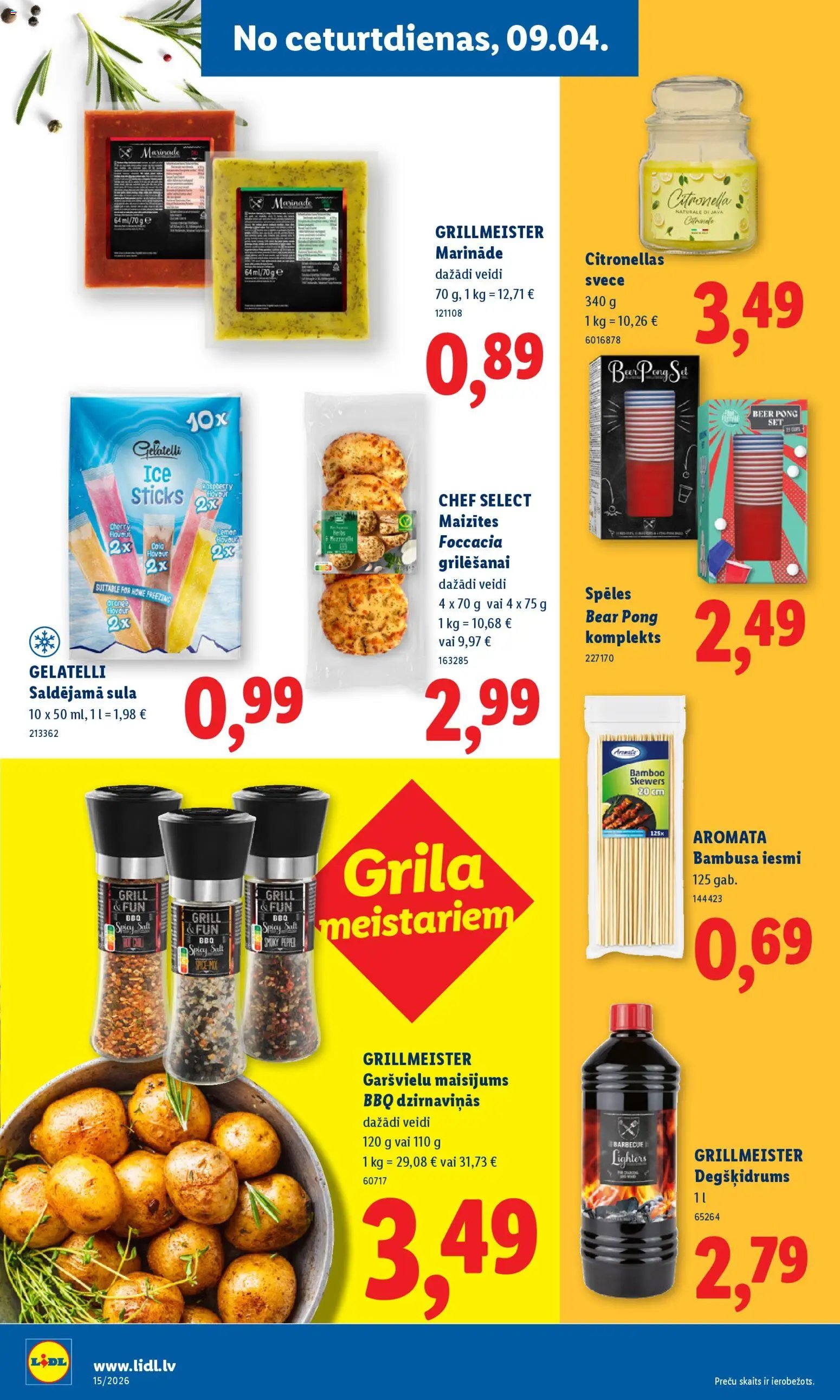 Lidl Akciju buklets