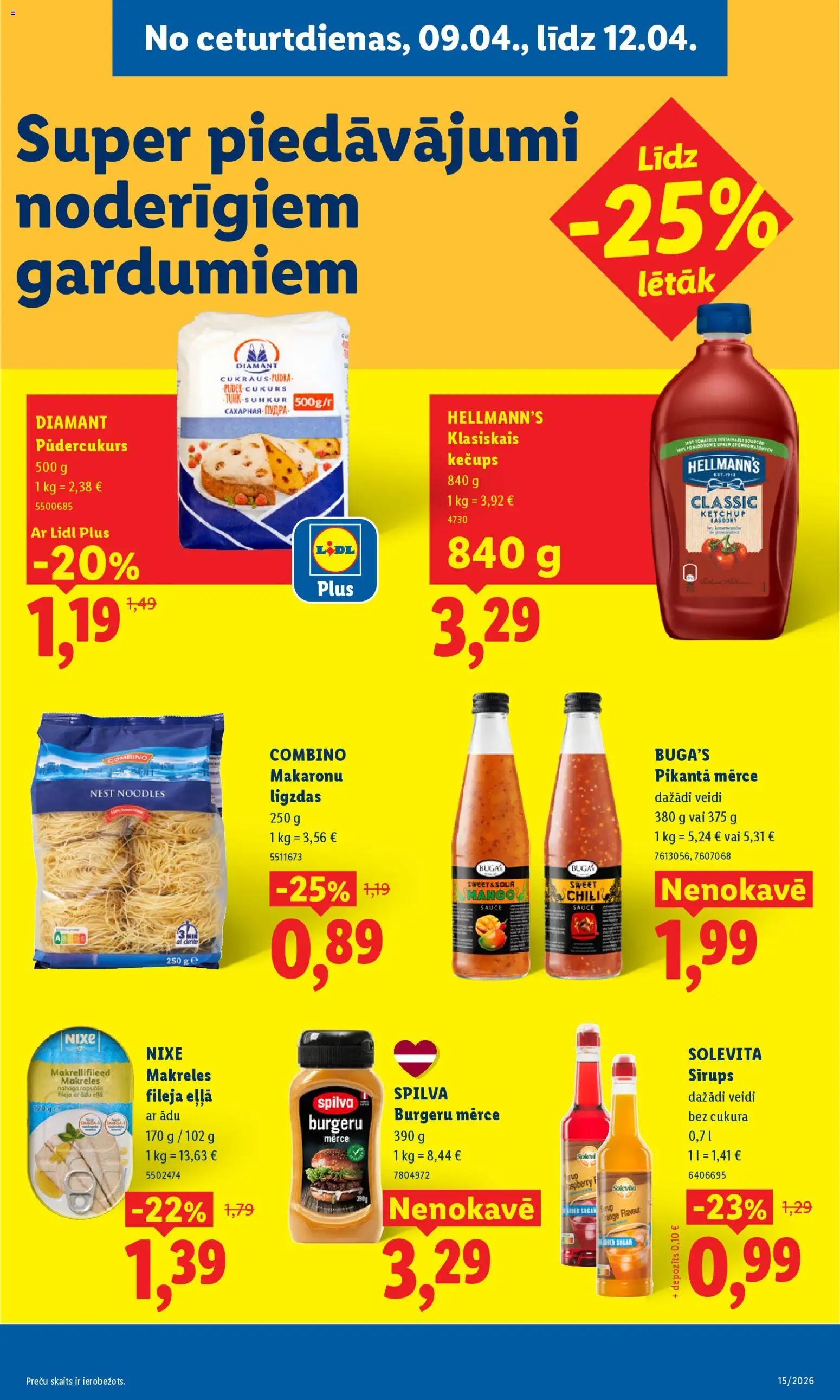 Lidl Akciju buklets