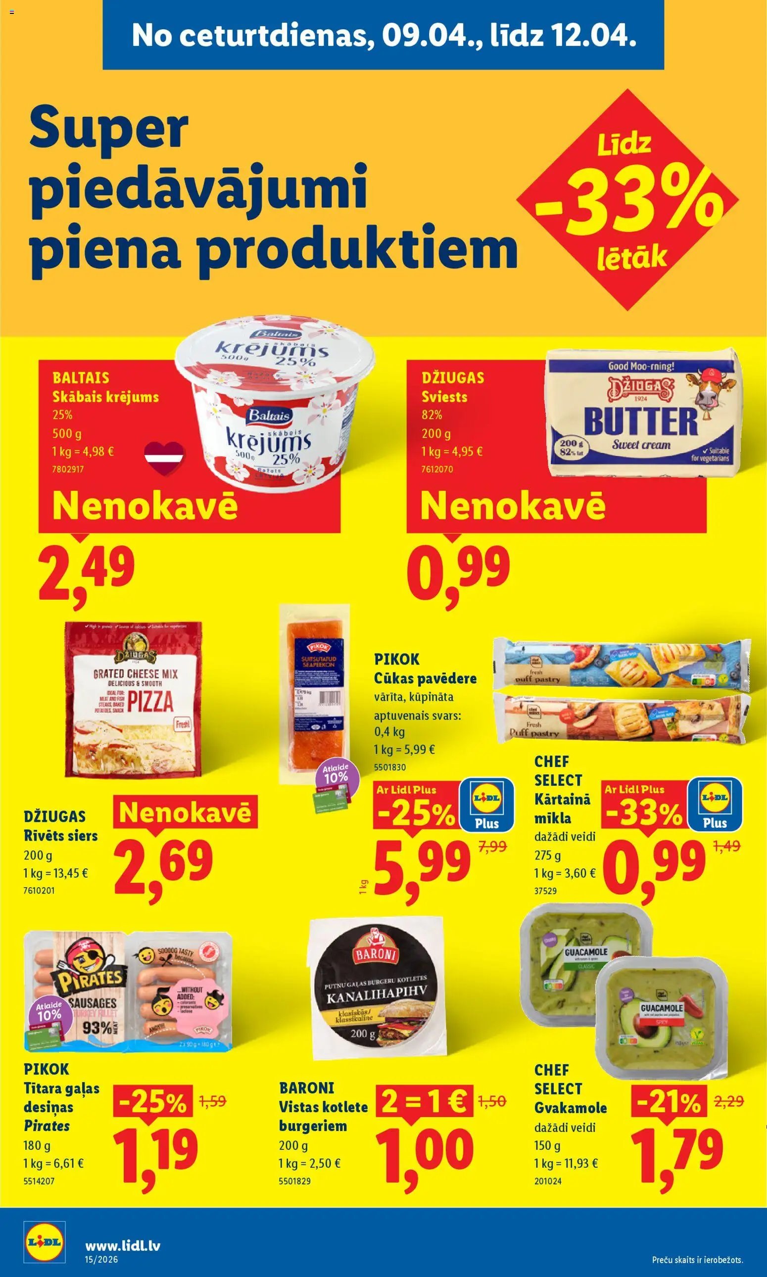 Lidl Akciju buklets