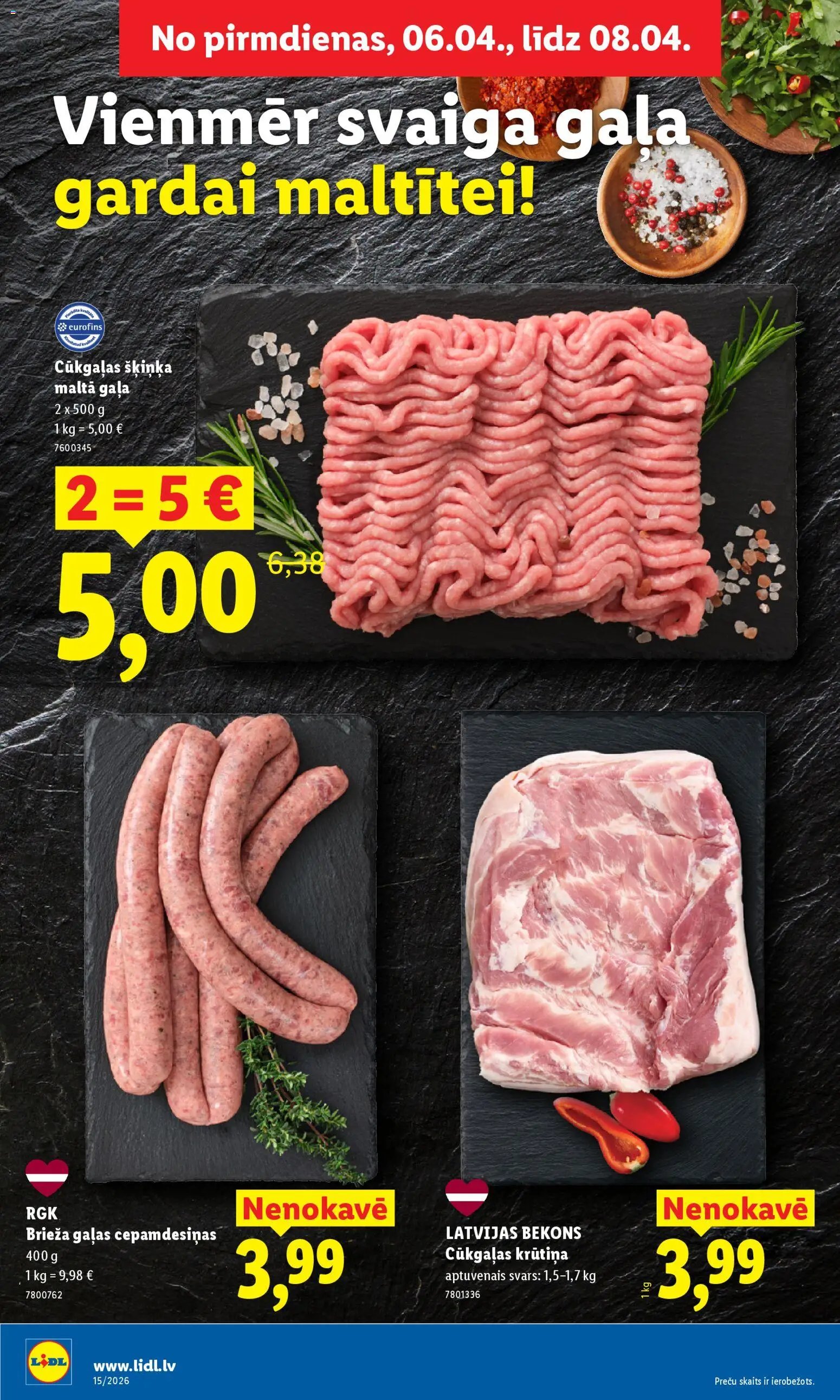 Lidl Akciju buklets