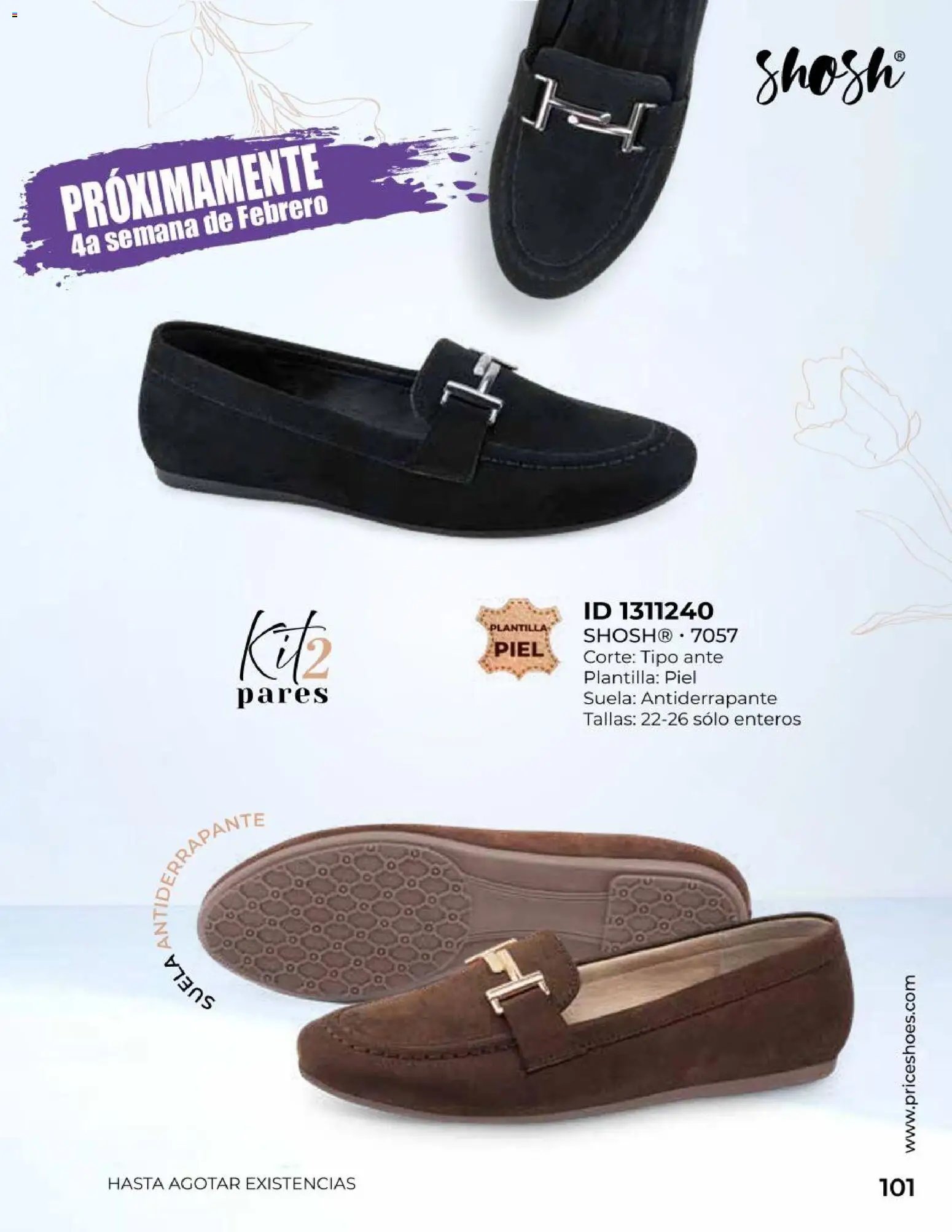 Price Shoes catálogo Confort