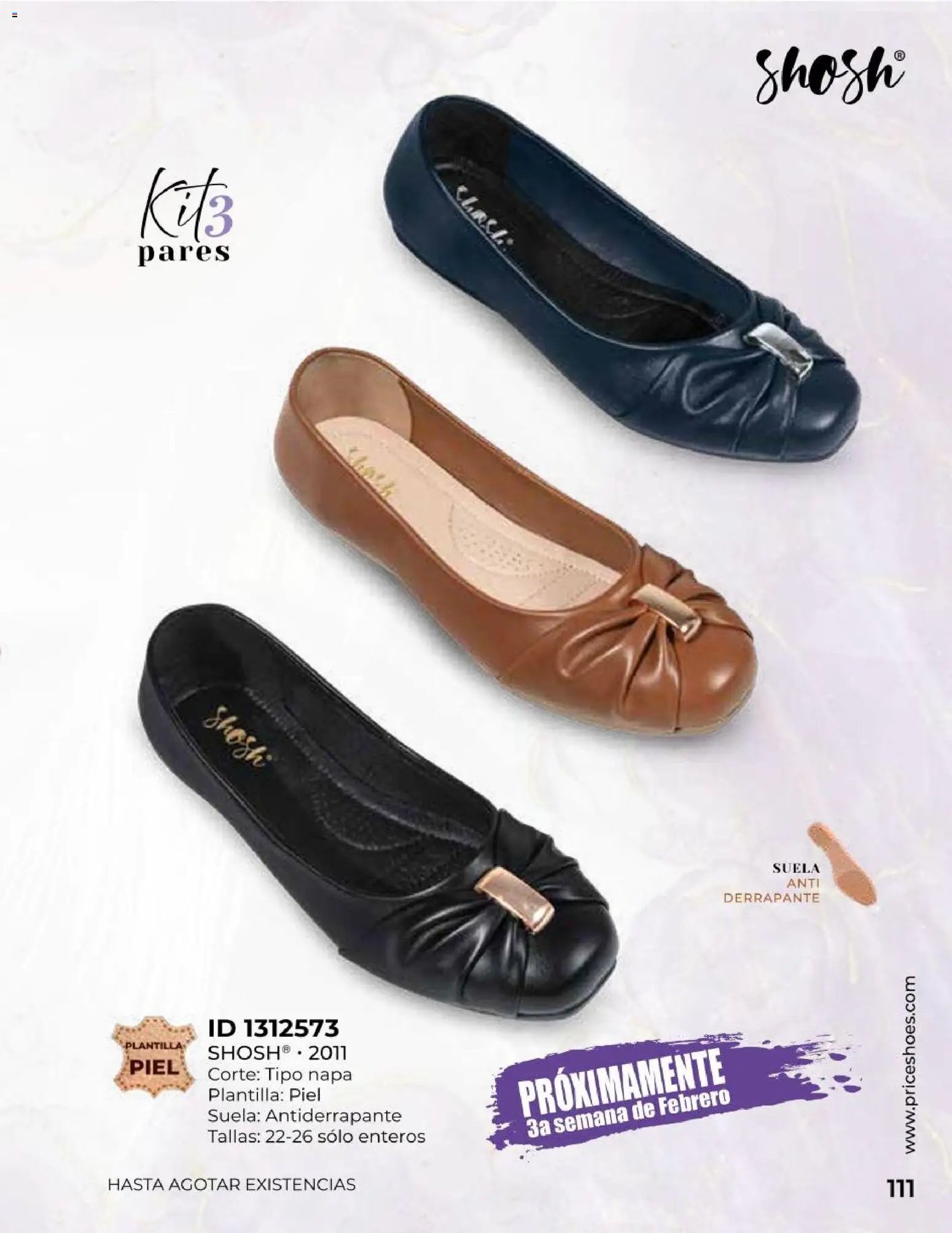 Price Shoes catálogo Confort