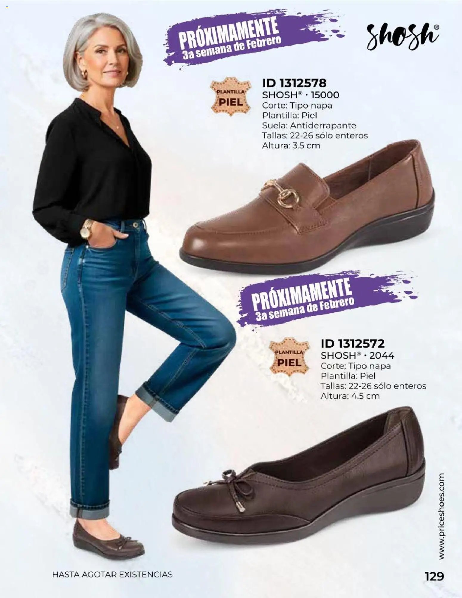 Price Shoes catálogo Confort