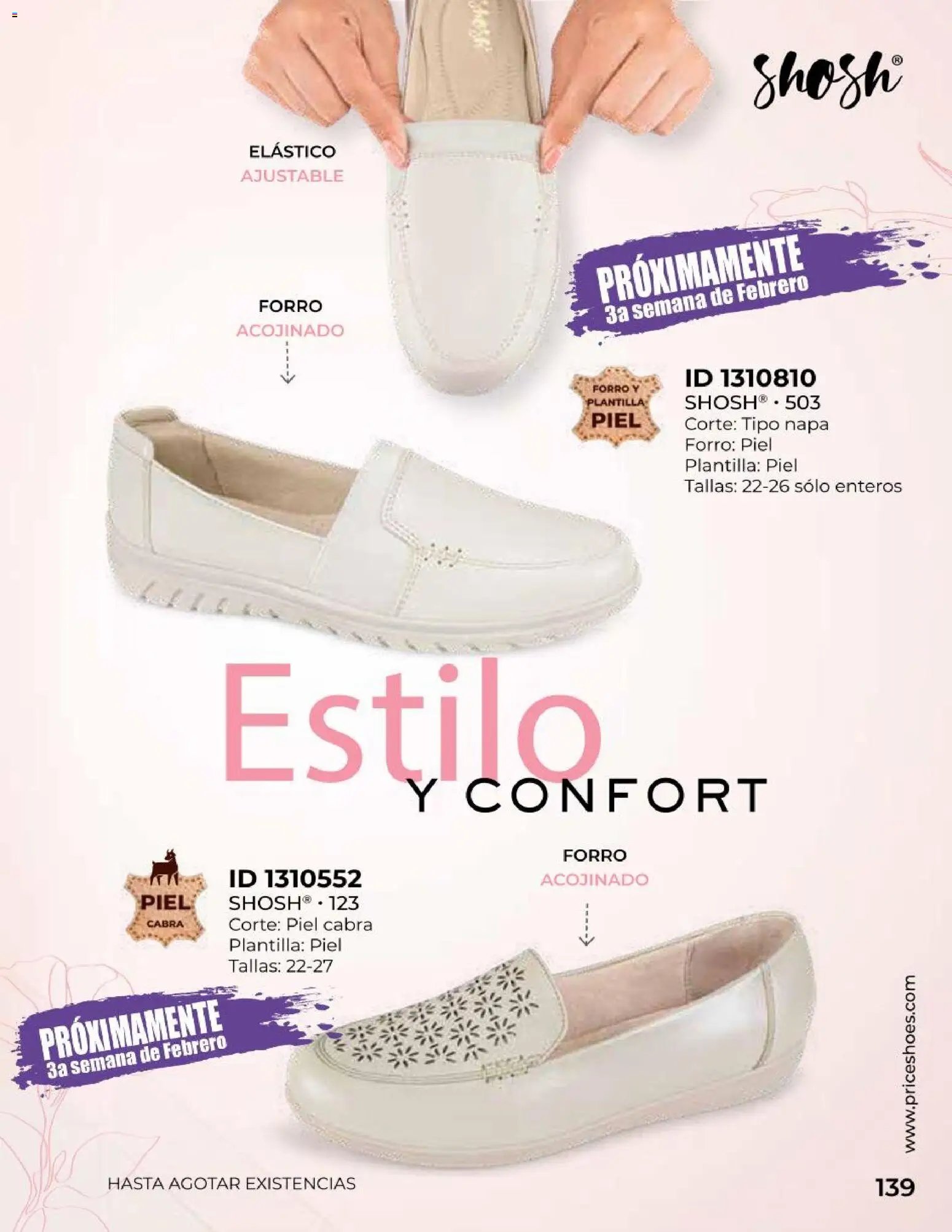 Price Shoes catálogo Confort