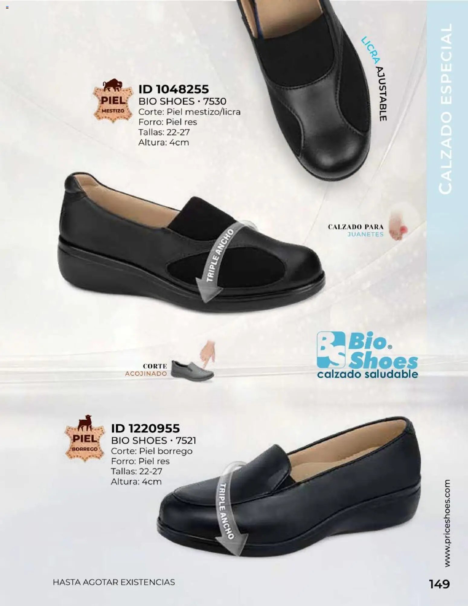 Price Shoes catálogo Confort