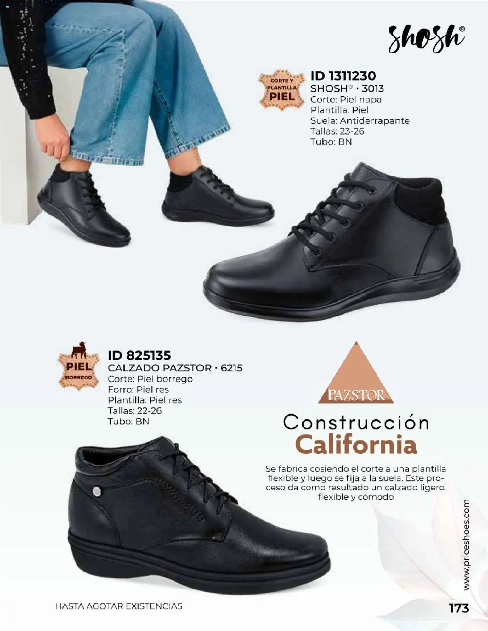 Price Shoes catálogo Confort