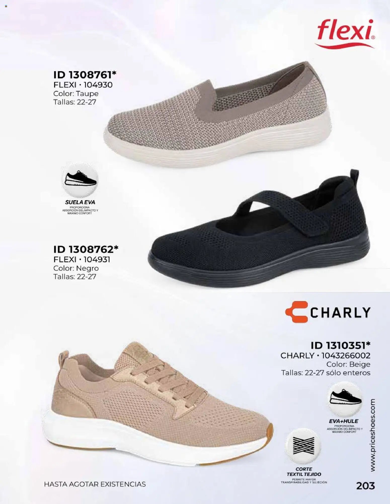 Price Shoes catálogo Confort