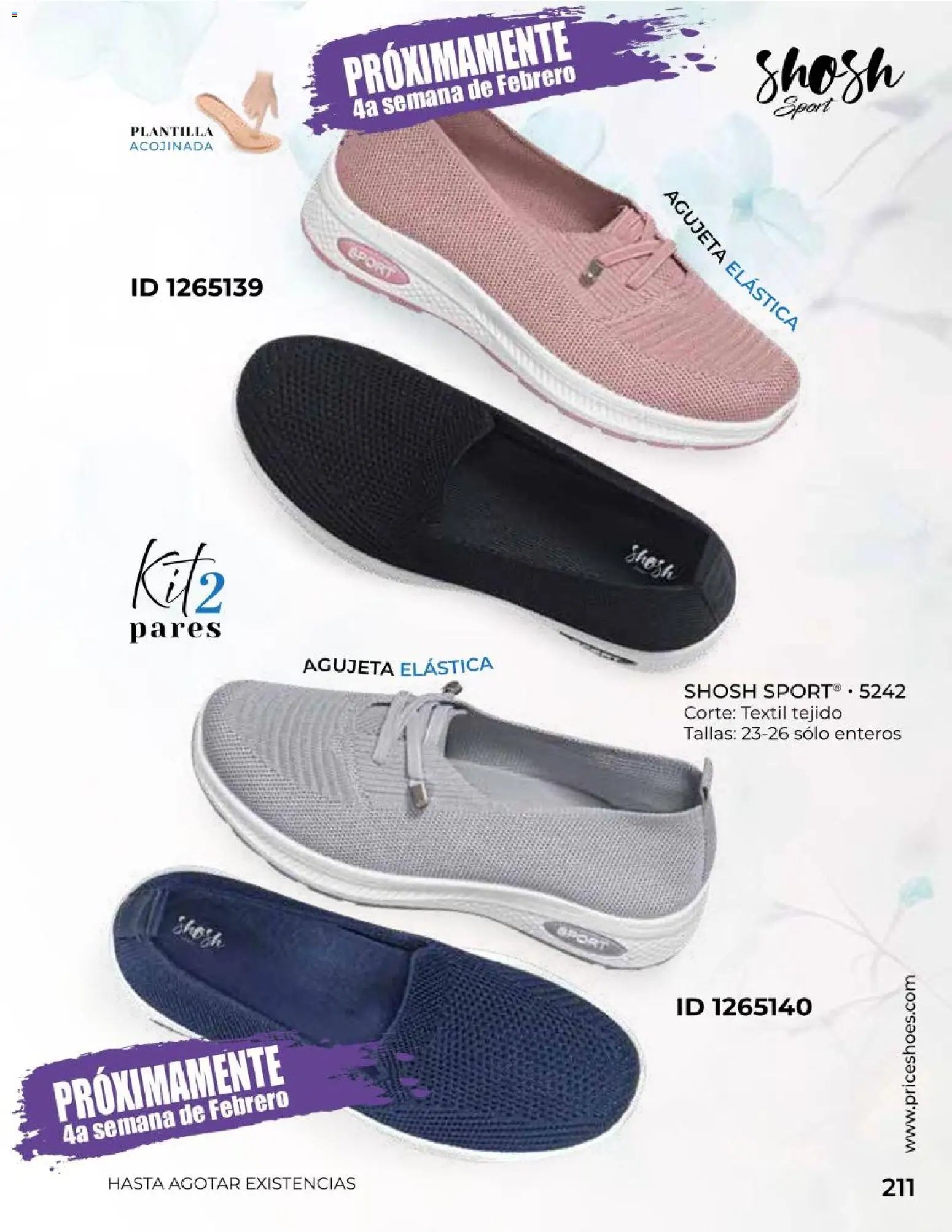 Price Shoes catálogo Confort
