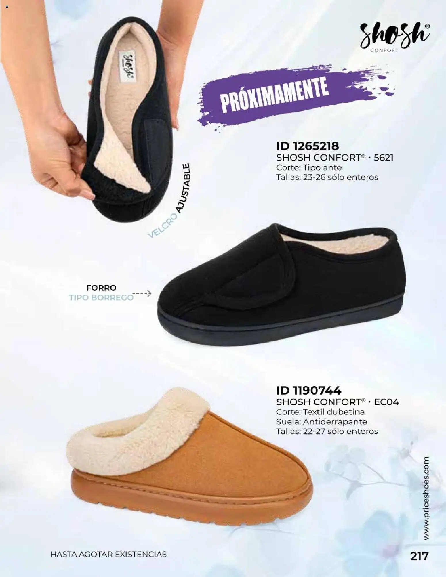 Price Shoes catálogo Confort