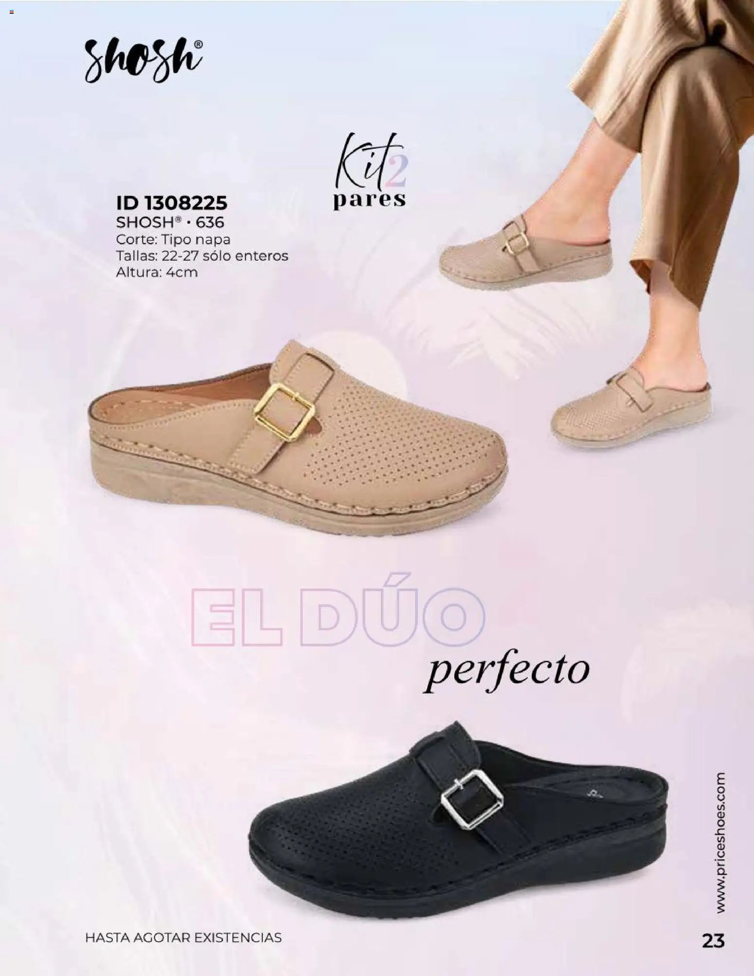 Price Shoes catálogo Confort