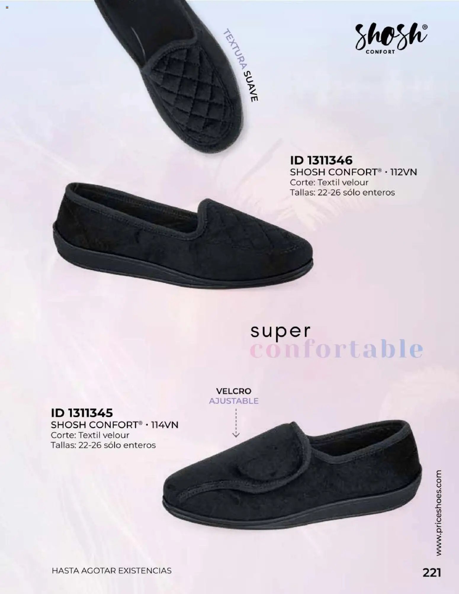Price Shoes catálogo Confort