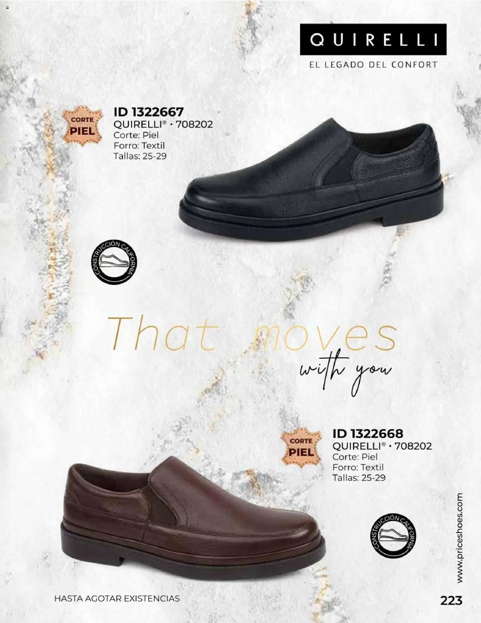 Price Shoes catálogo Confort