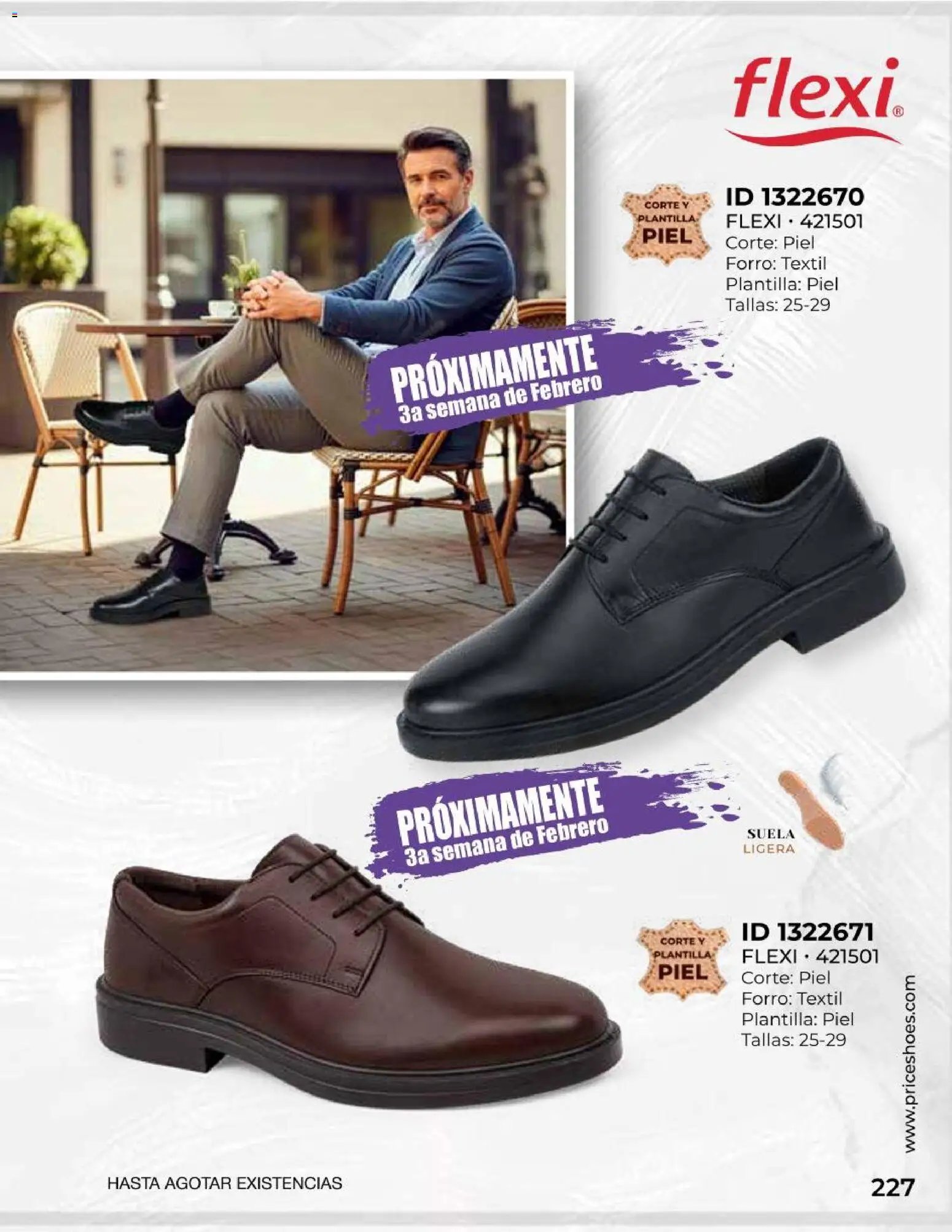 Price Shoes catálogo Confort