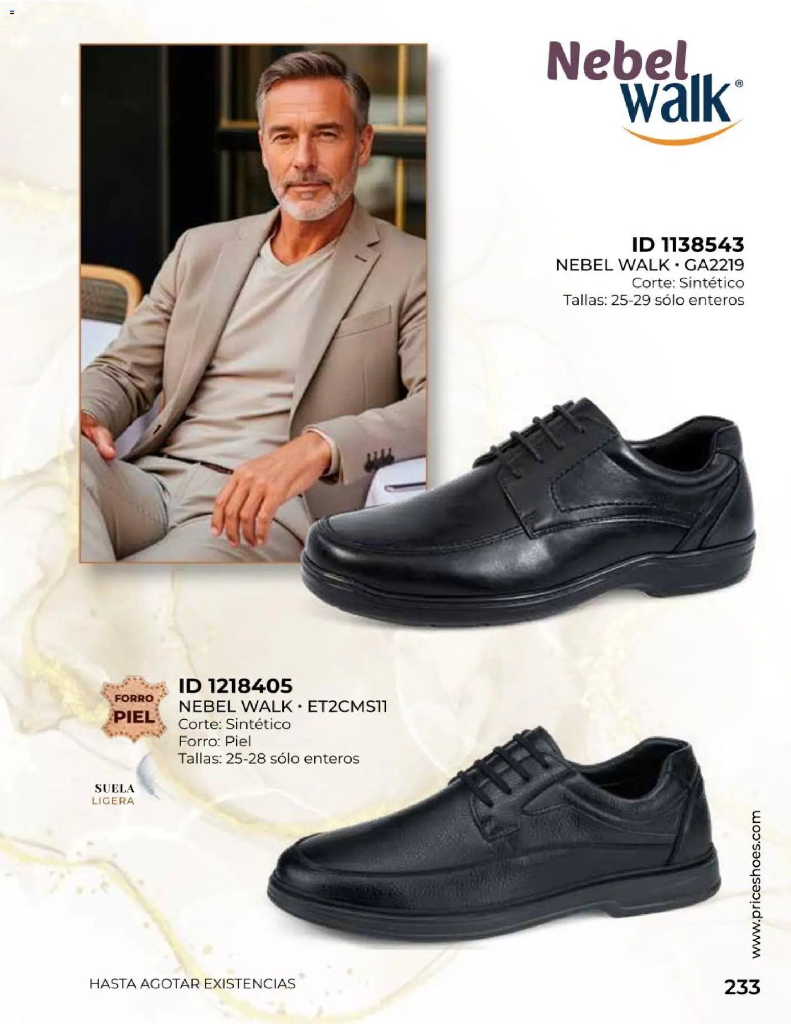 Price Shoes catálogo Confort