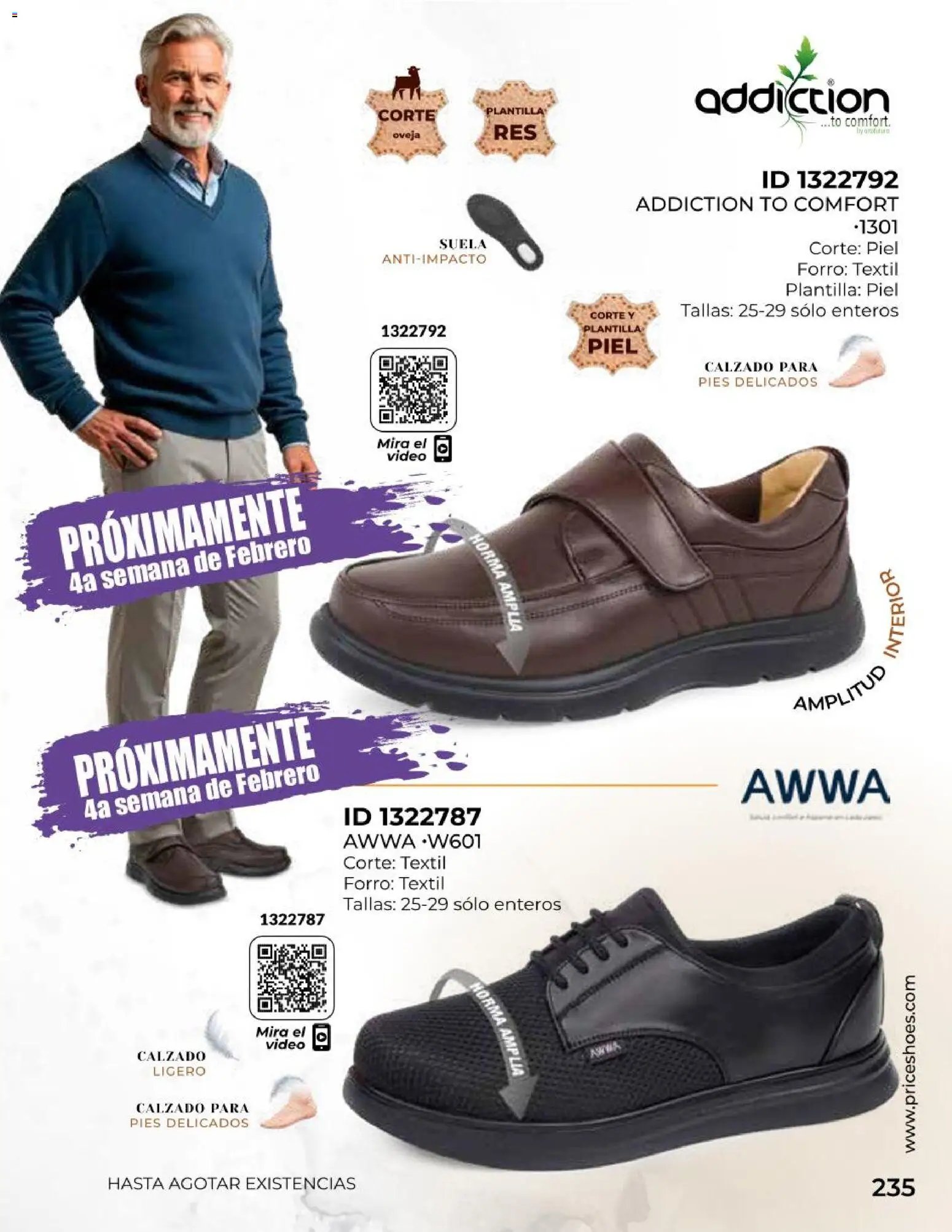 Price Shoes catálogo Confort