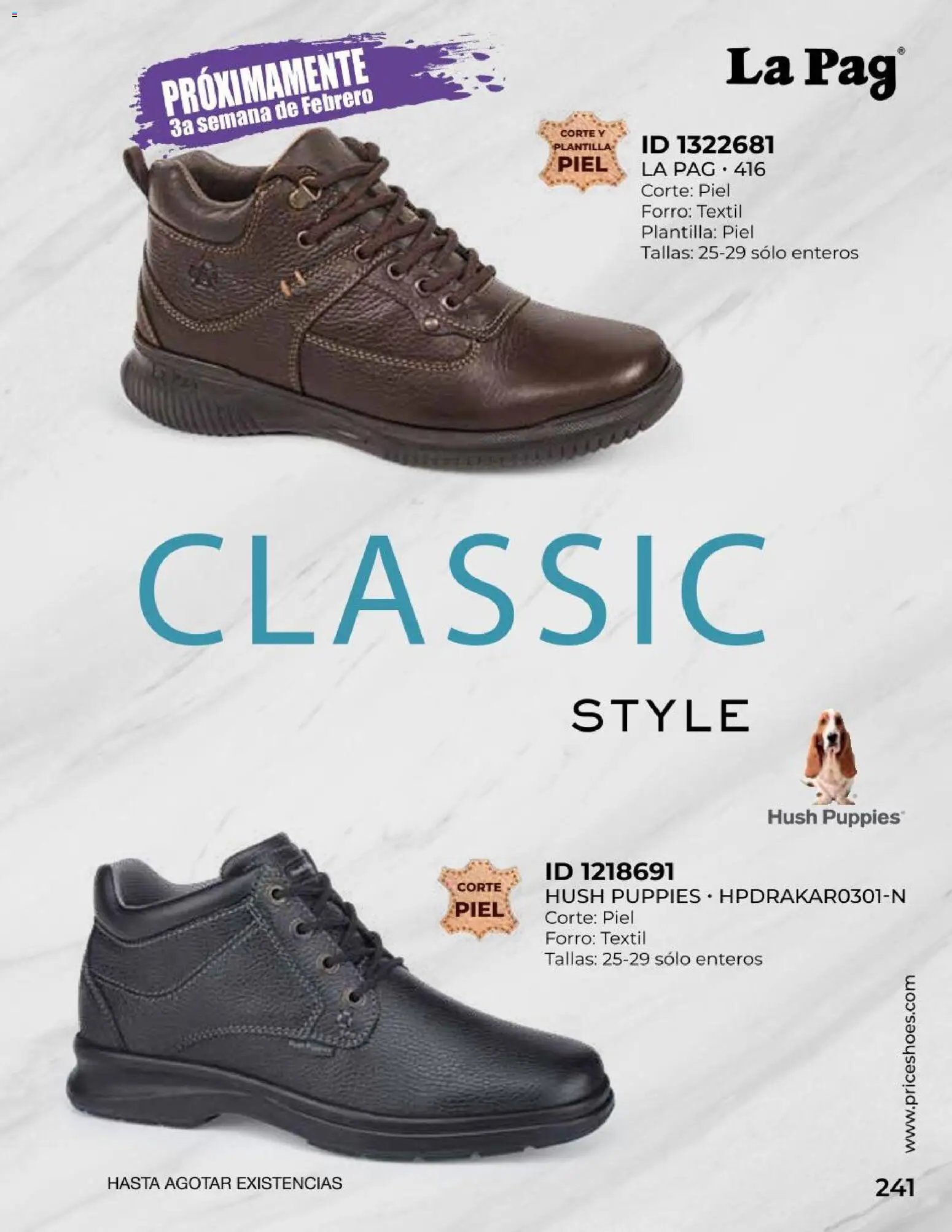 Price Shoes catálogo Confort