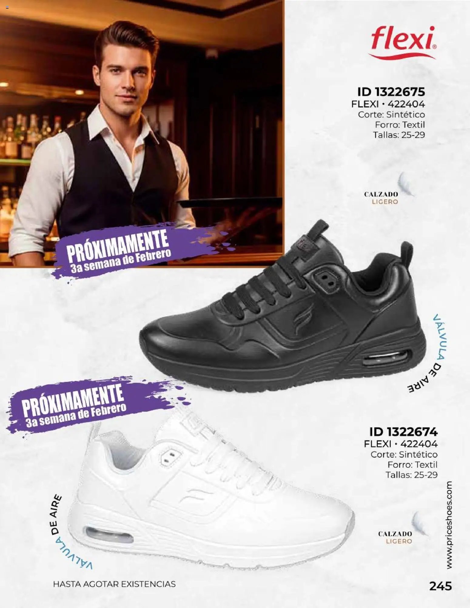 Price Shoes catálogo Confort