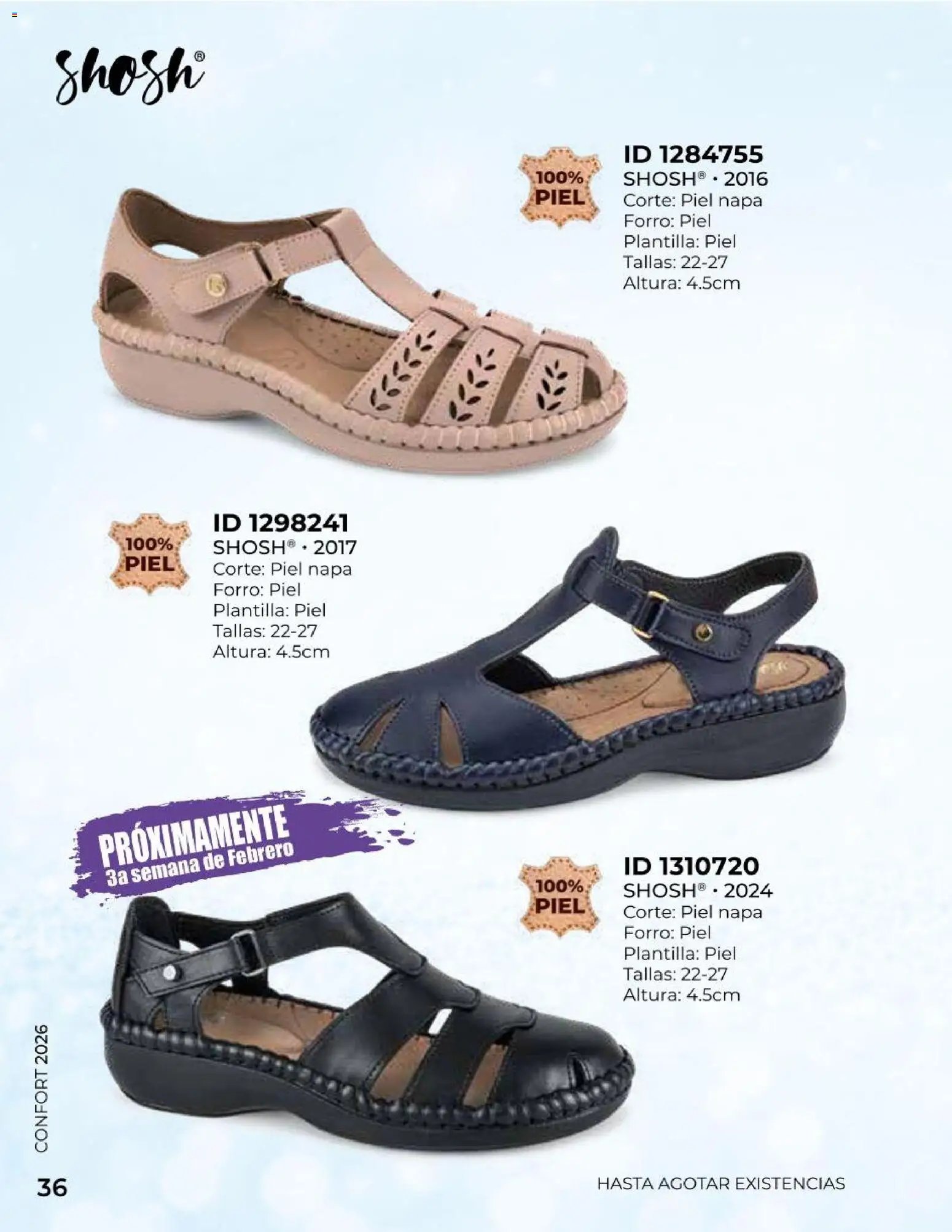 Price Shoes catálogo Confort