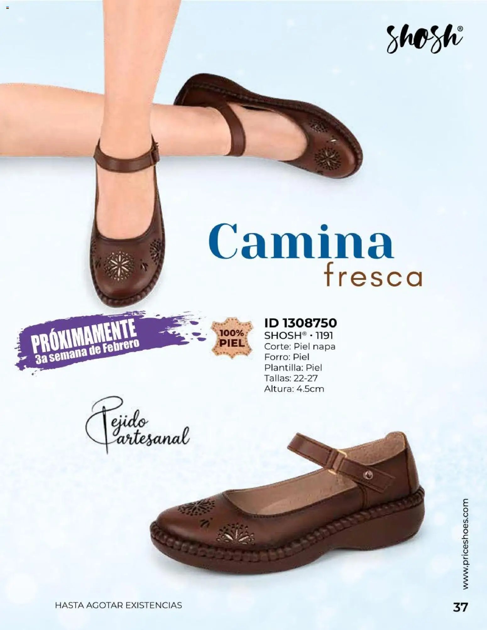 Price Shoes catálogo Confort