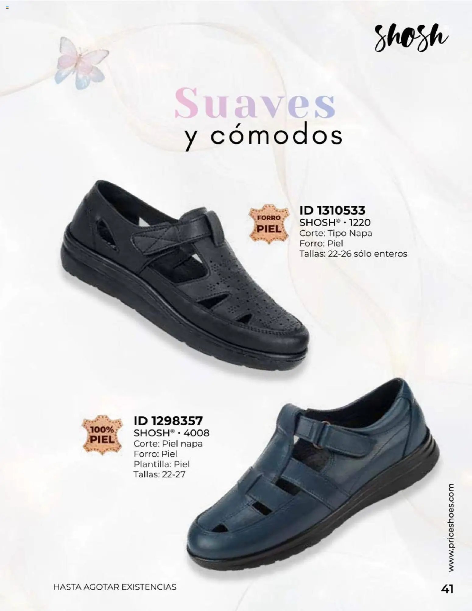 Price Shoes catálogo Confort