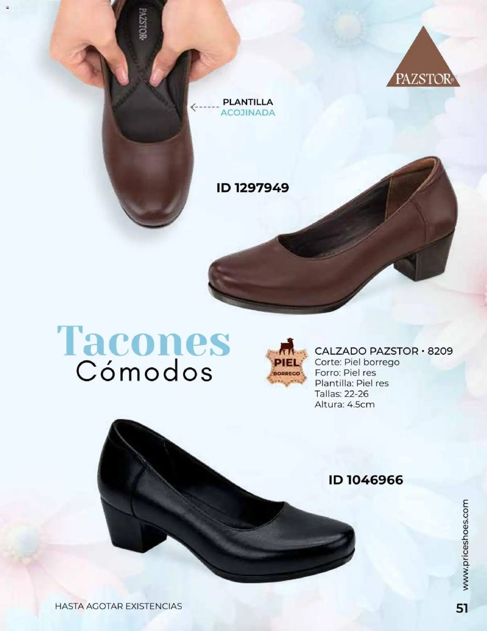 Price Shoes catálogo Confort
