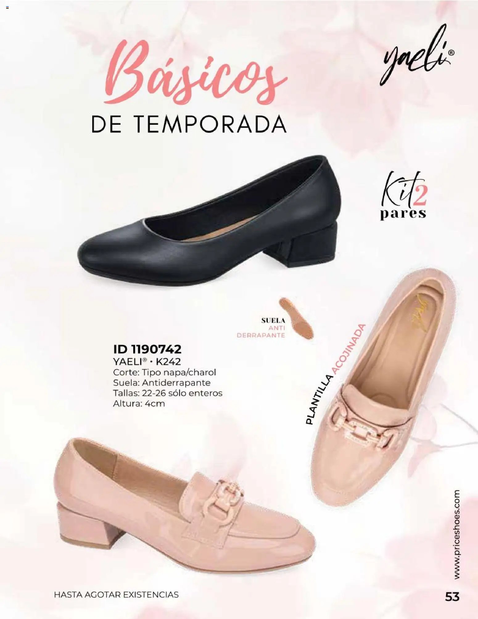 Price Shoes catálogo Confort