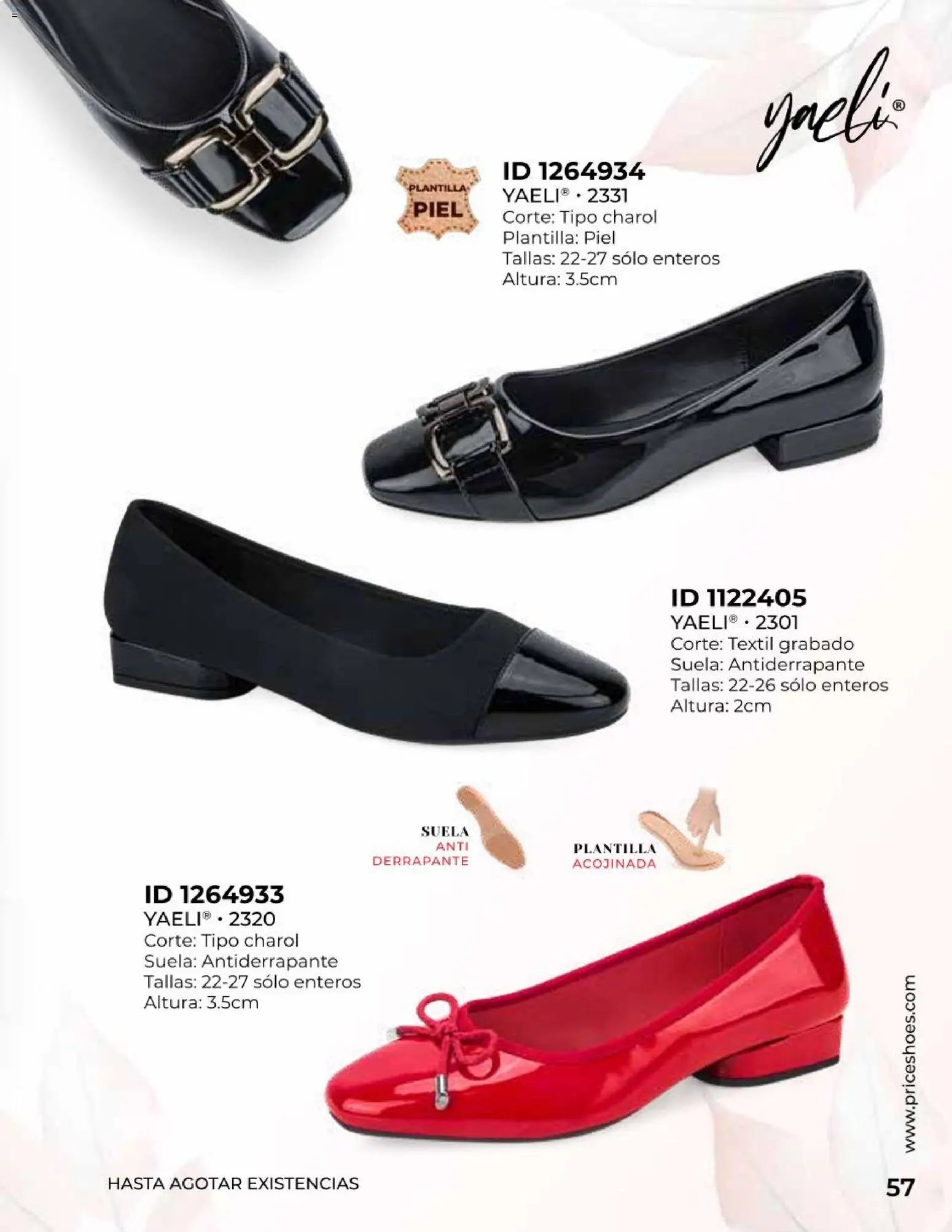Price Shoes catálogo Confort