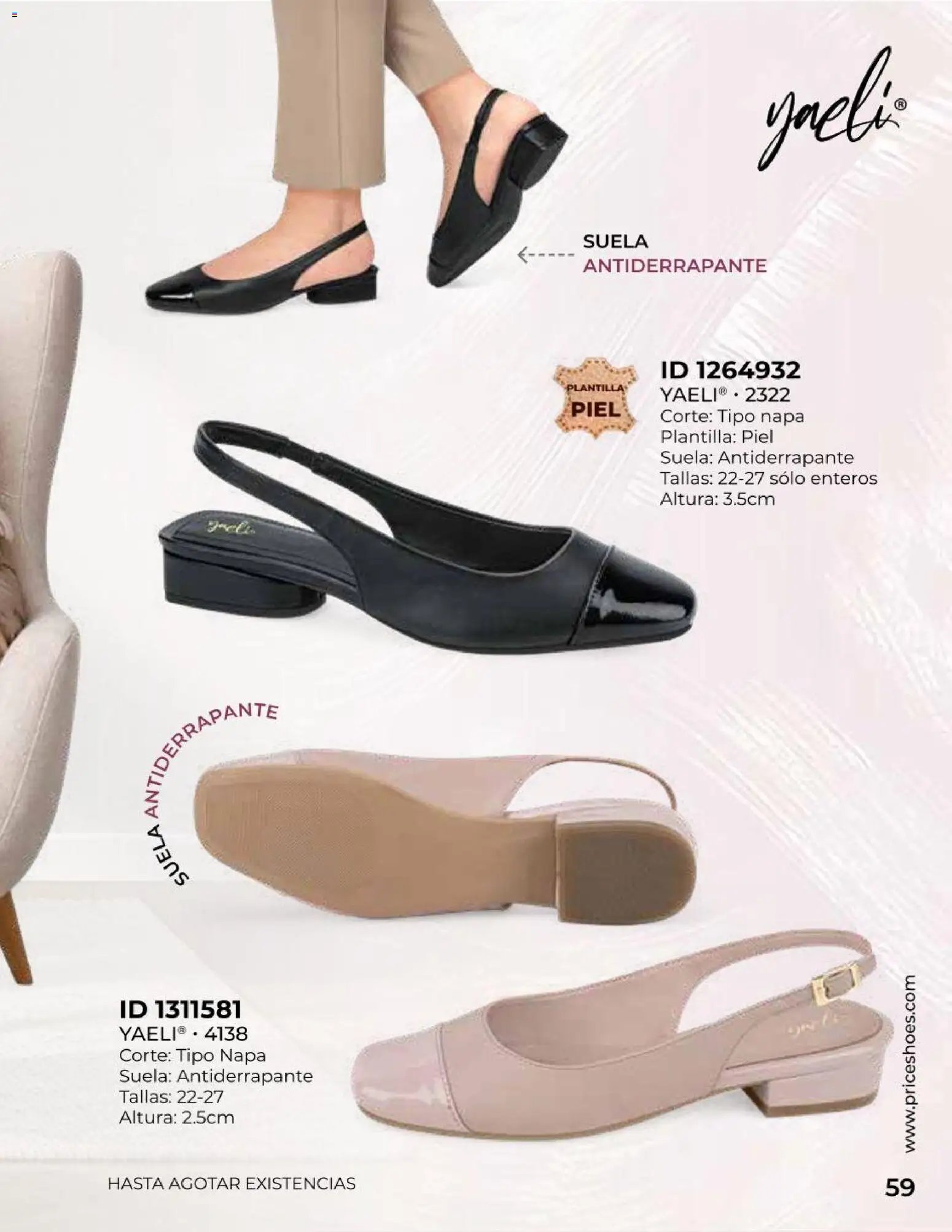 Price Shoes catálogo Confort