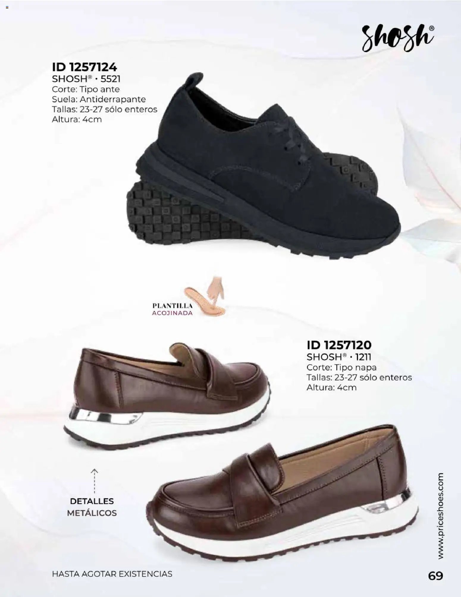 Price Shoes catálogo Confort