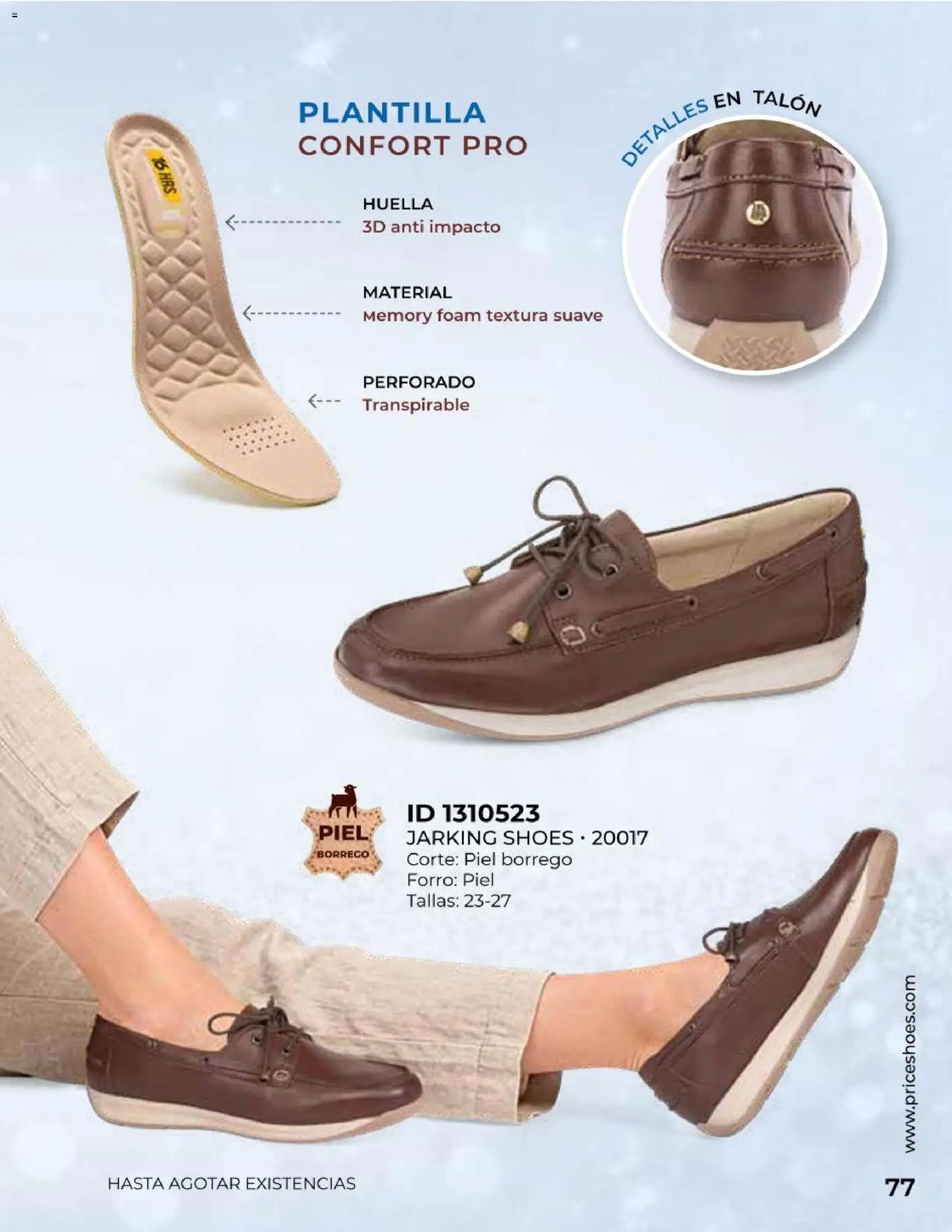 Price Shoes catálogo Confort