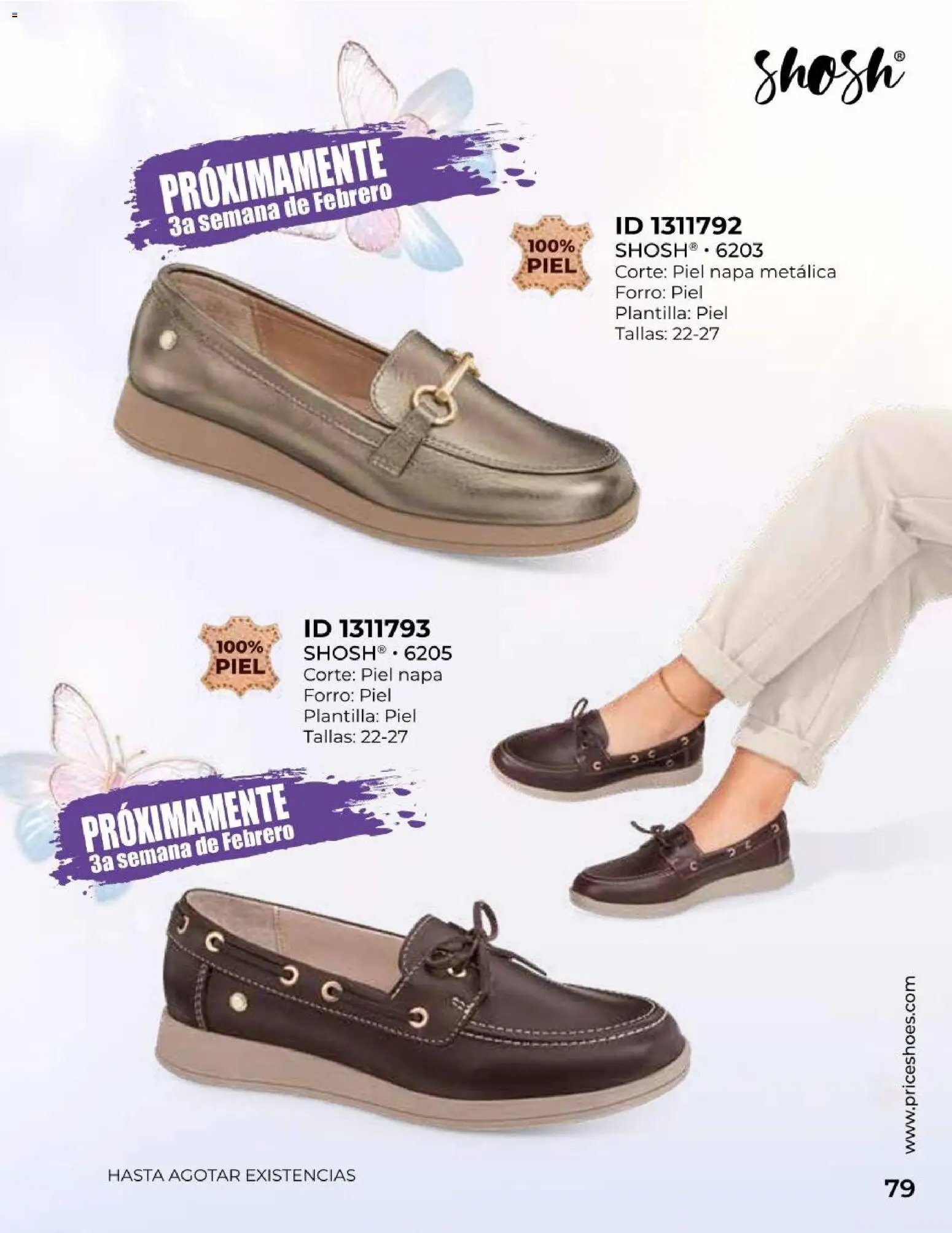 Price Shoes catálogo Confort