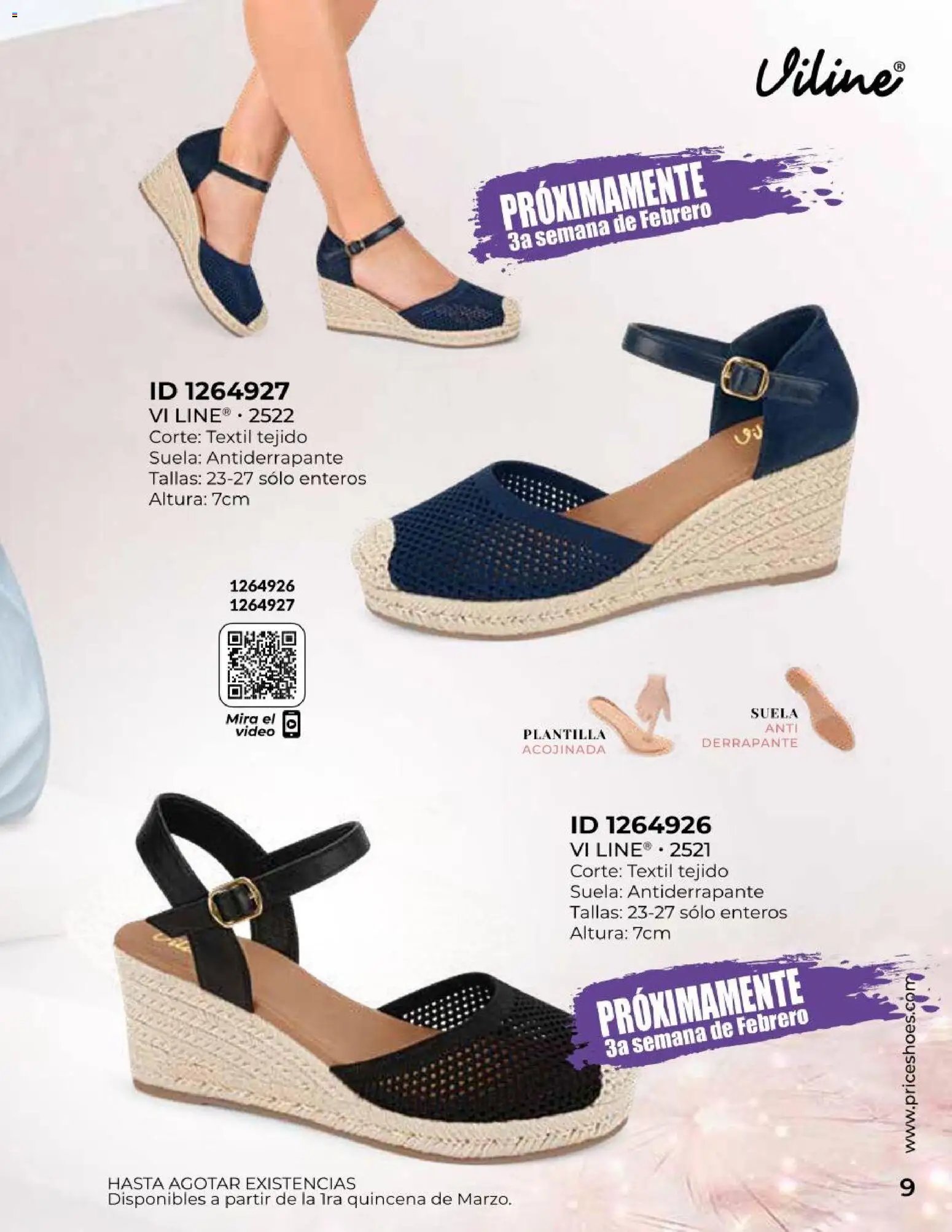 Price Shoes catálogo Confort