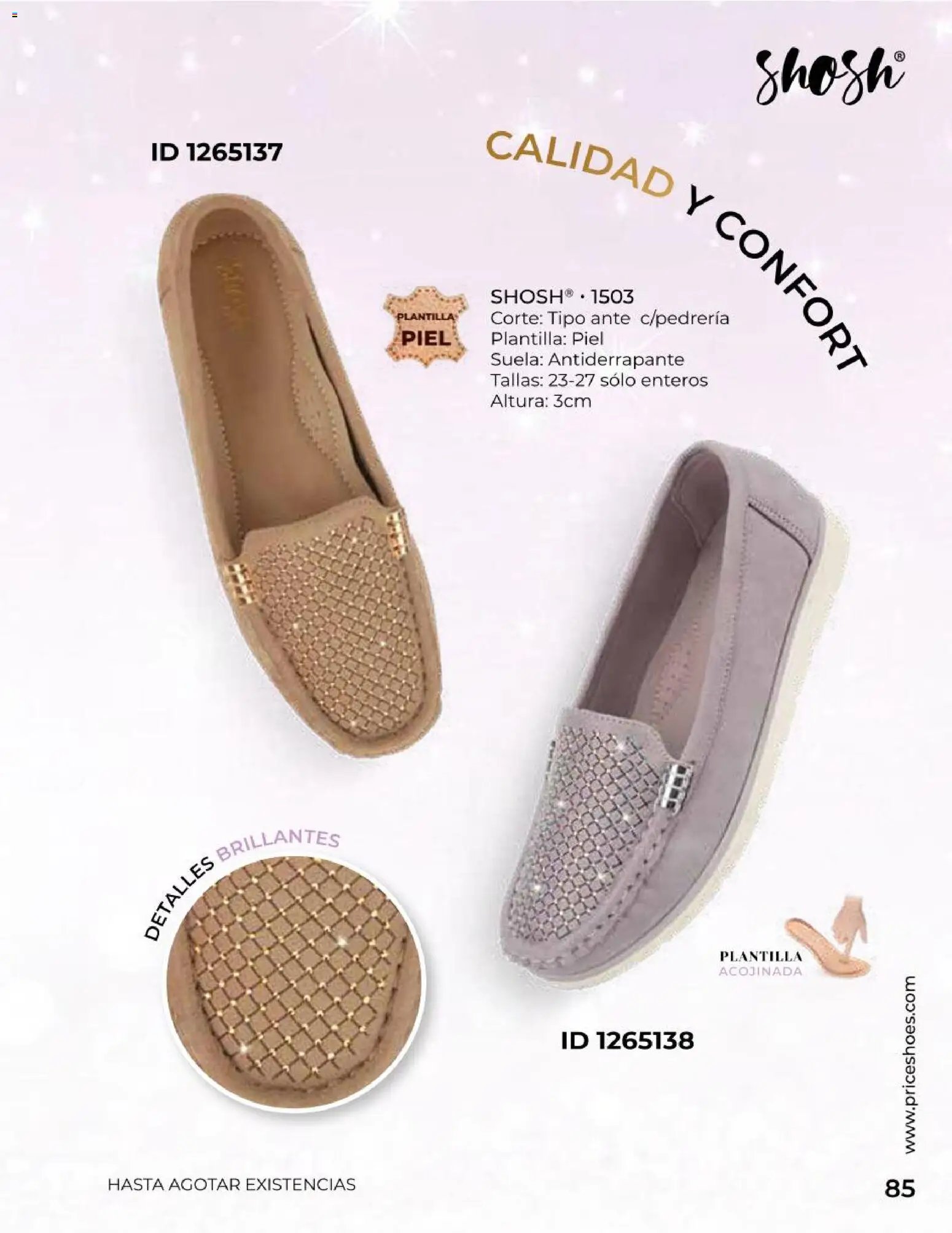Price Shoes catálogo Confort