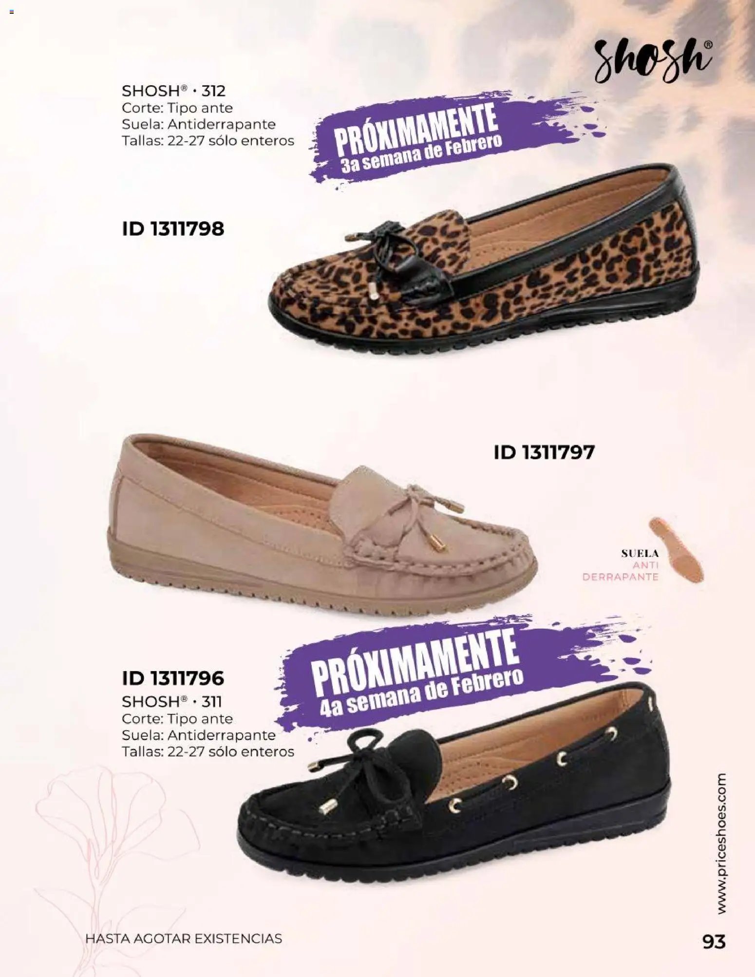 Price Shoes catálogo Confort