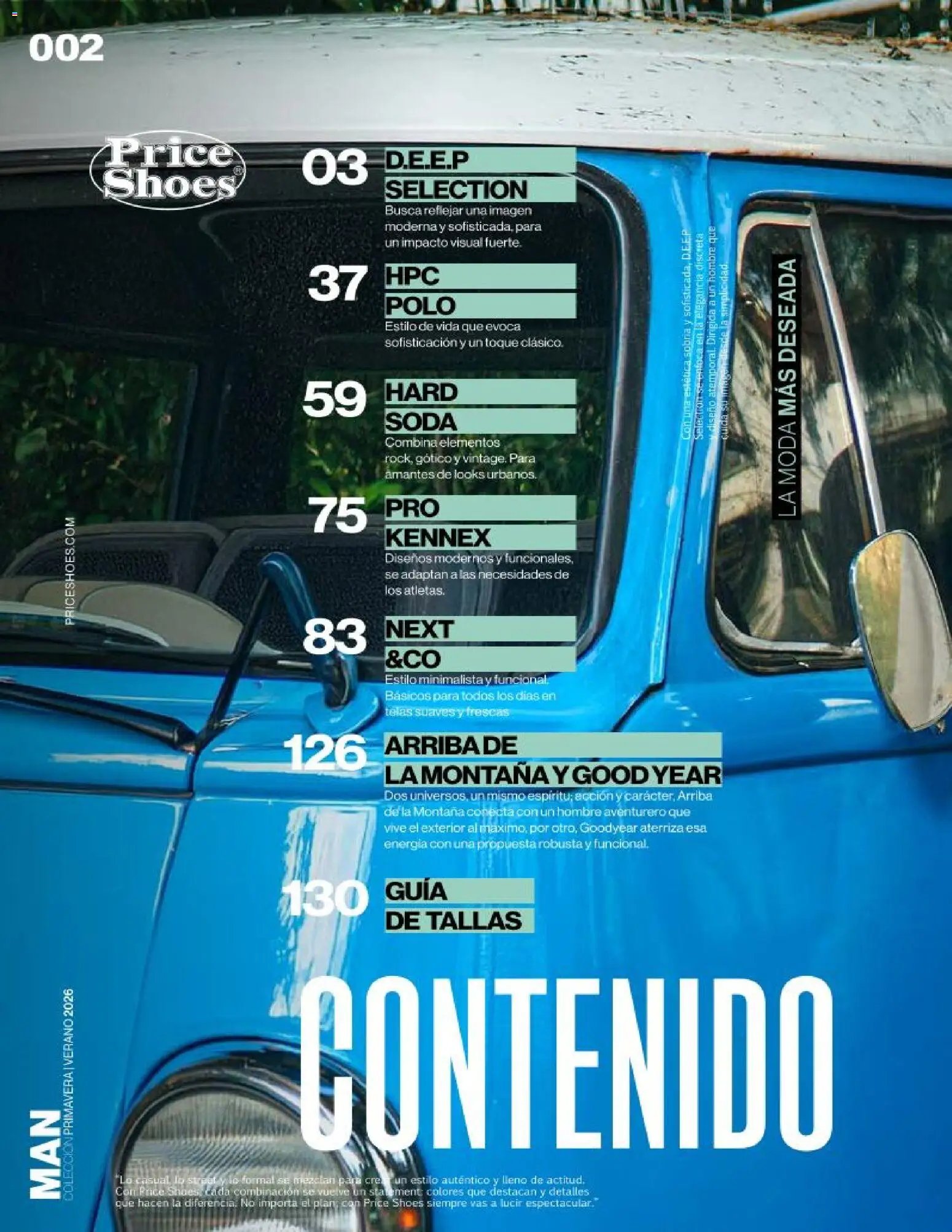 Price Shoes catálogo Man