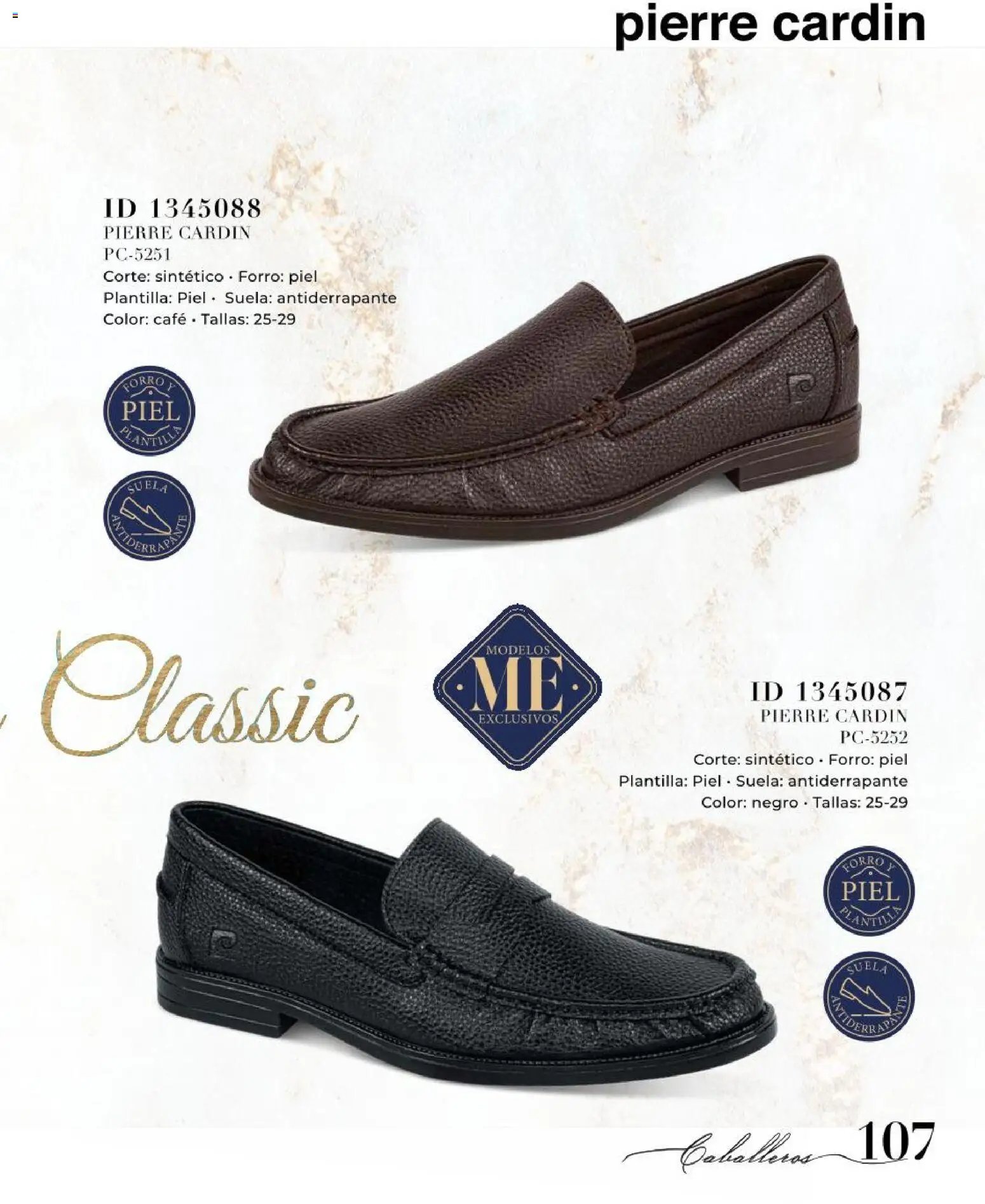 Price Shoes catálogo Caballeros