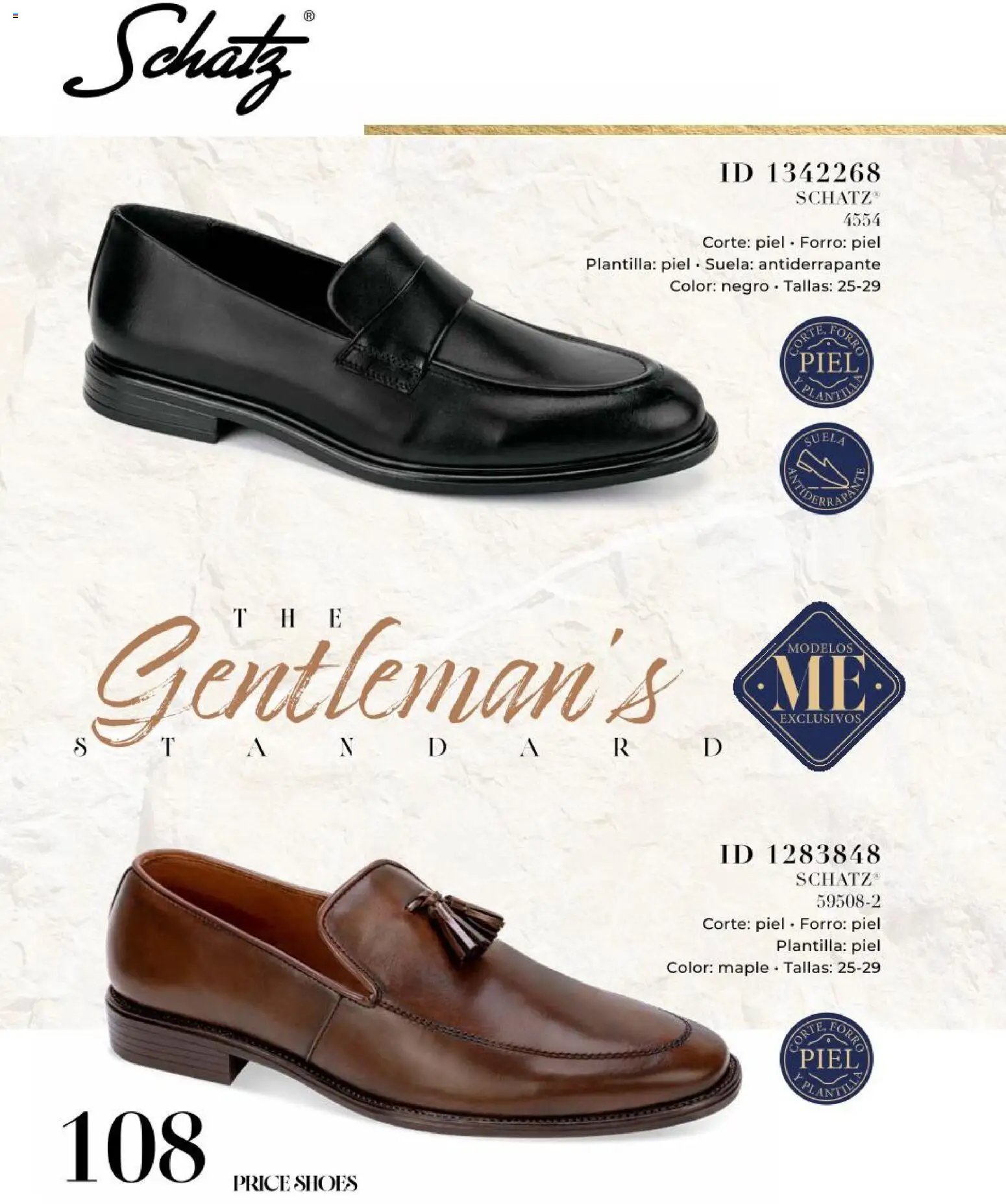 Price Shoes catálogo Caballeros