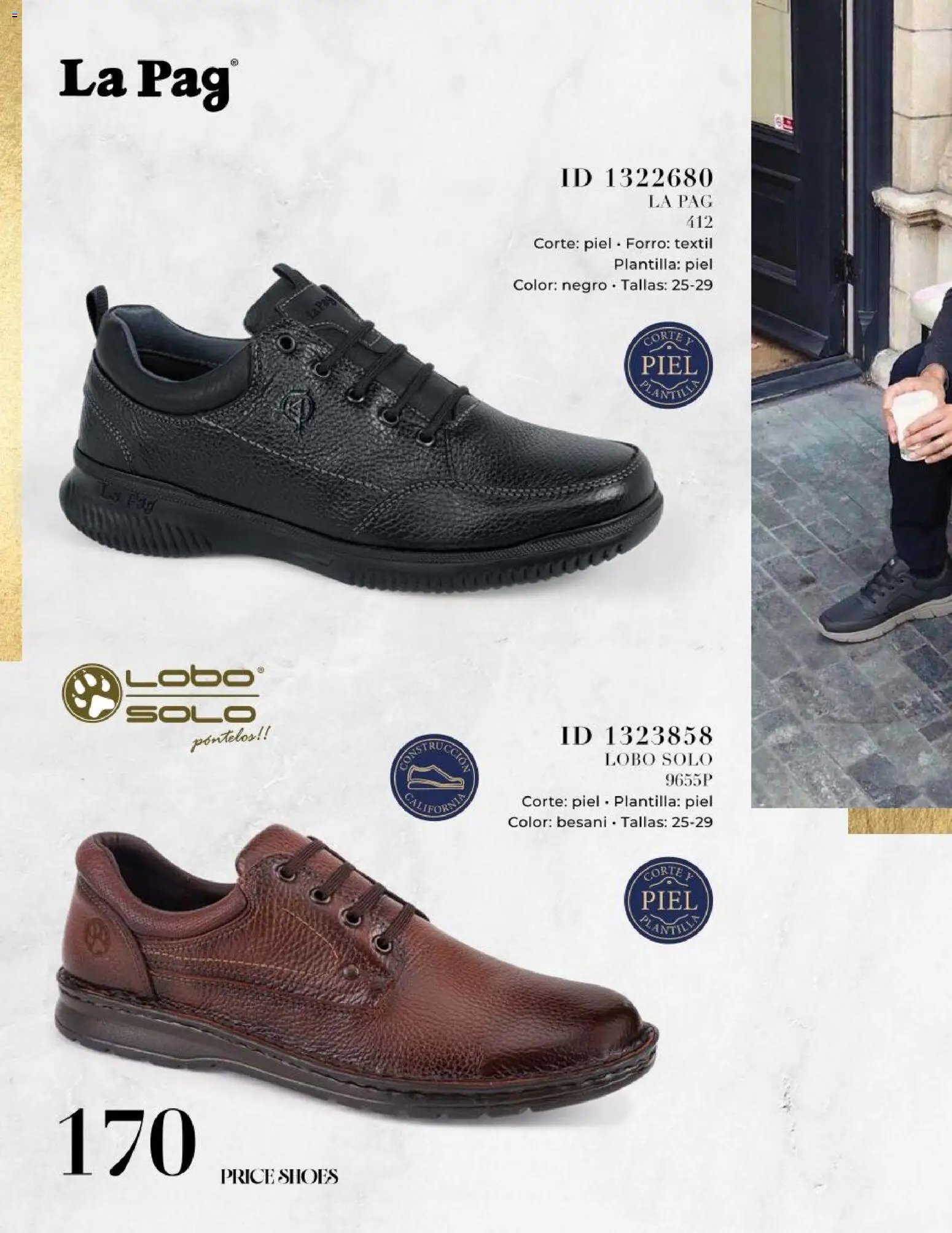 Price Shoes catálogo Caballeros