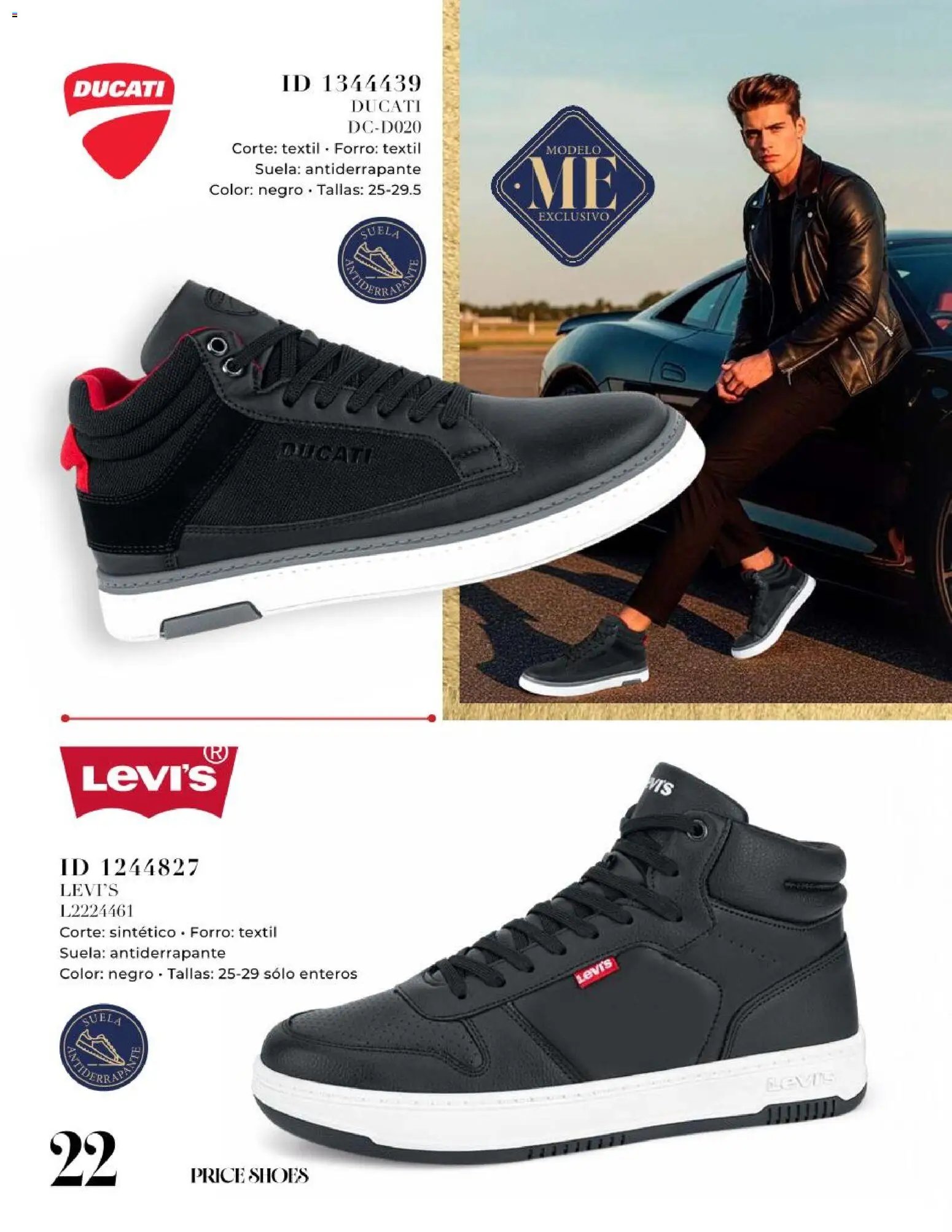 Price Shoes catálogo Caballeros