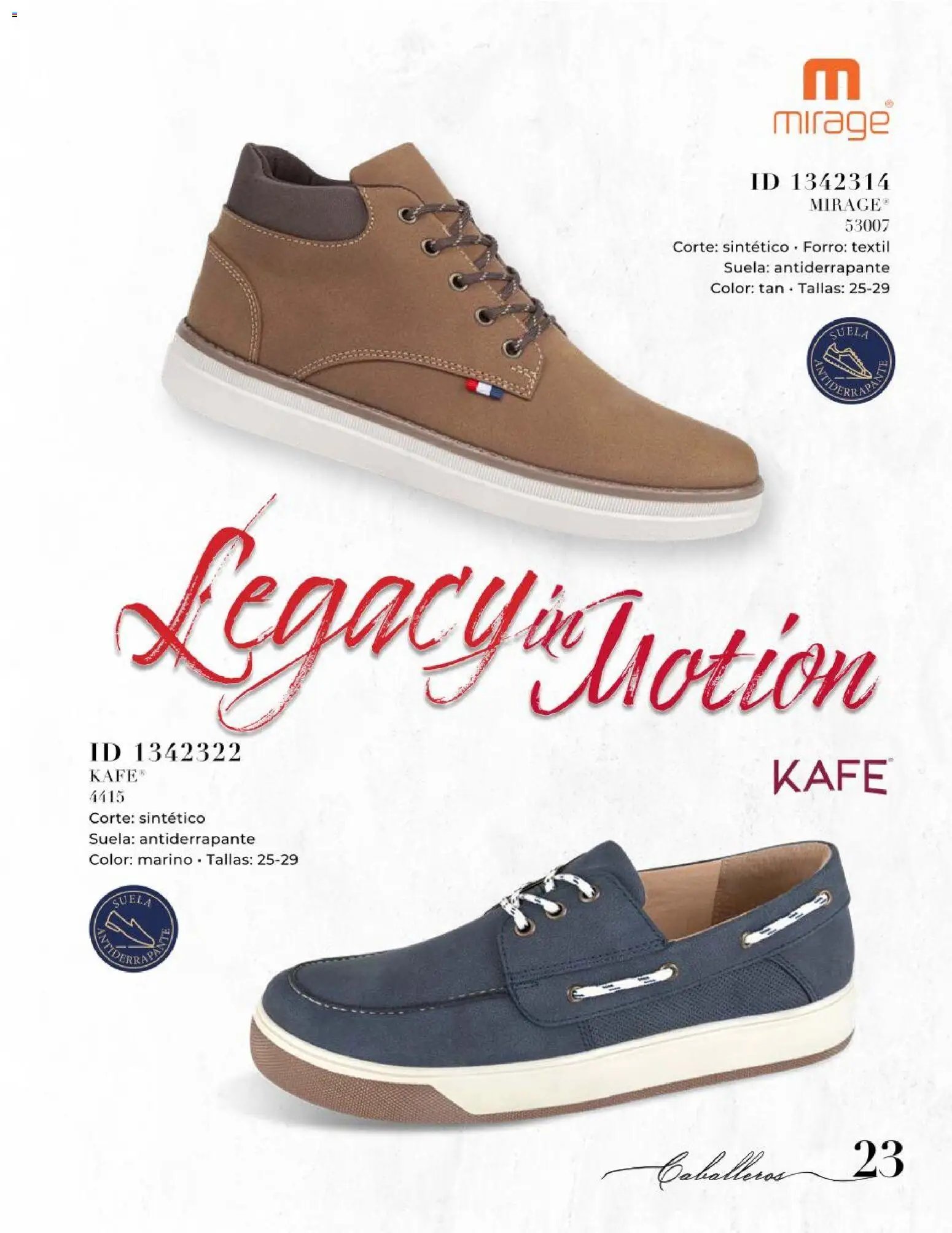 Price Shoes catálogo Caballeros
