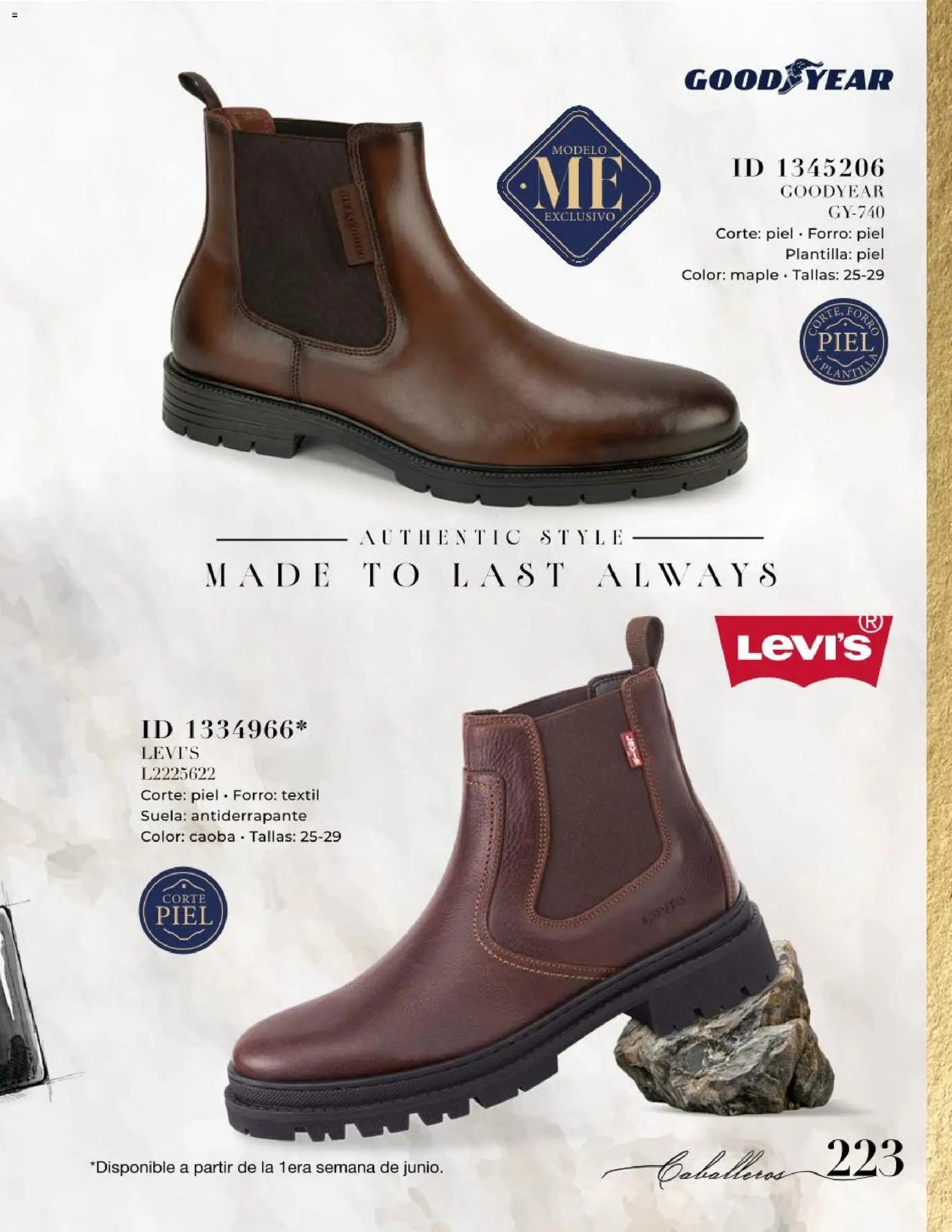Price Shoes catálogo Caballeros
