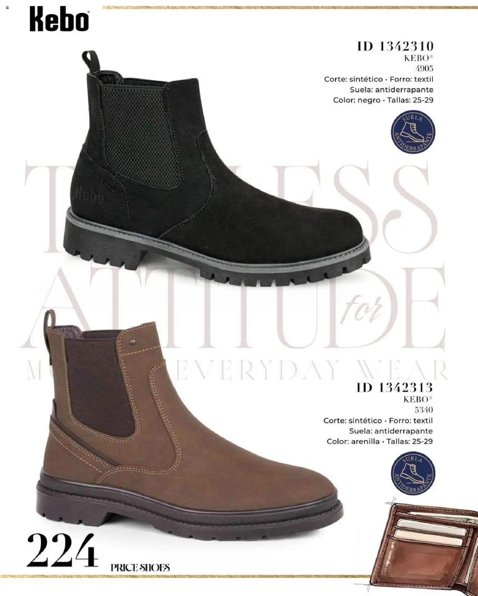 Price Shoes catálogo Caballeros