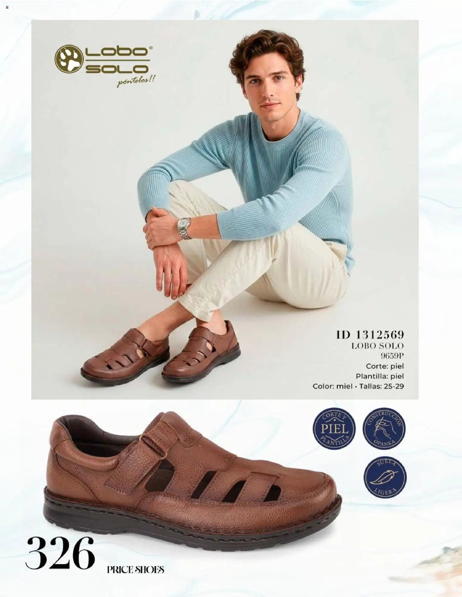 Price Shoes catálogo Caballeros