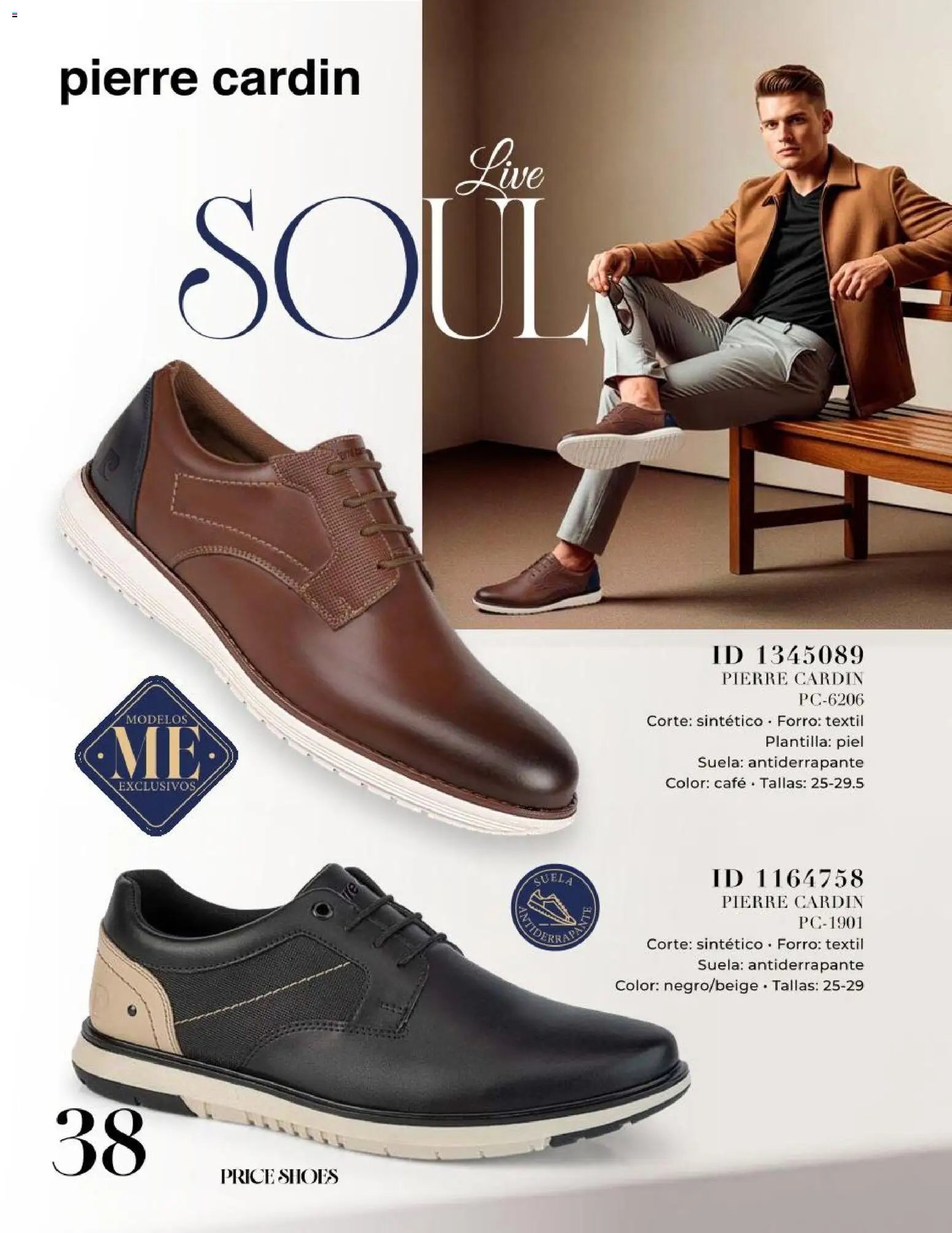 Price Shoes catálogo Caballeros