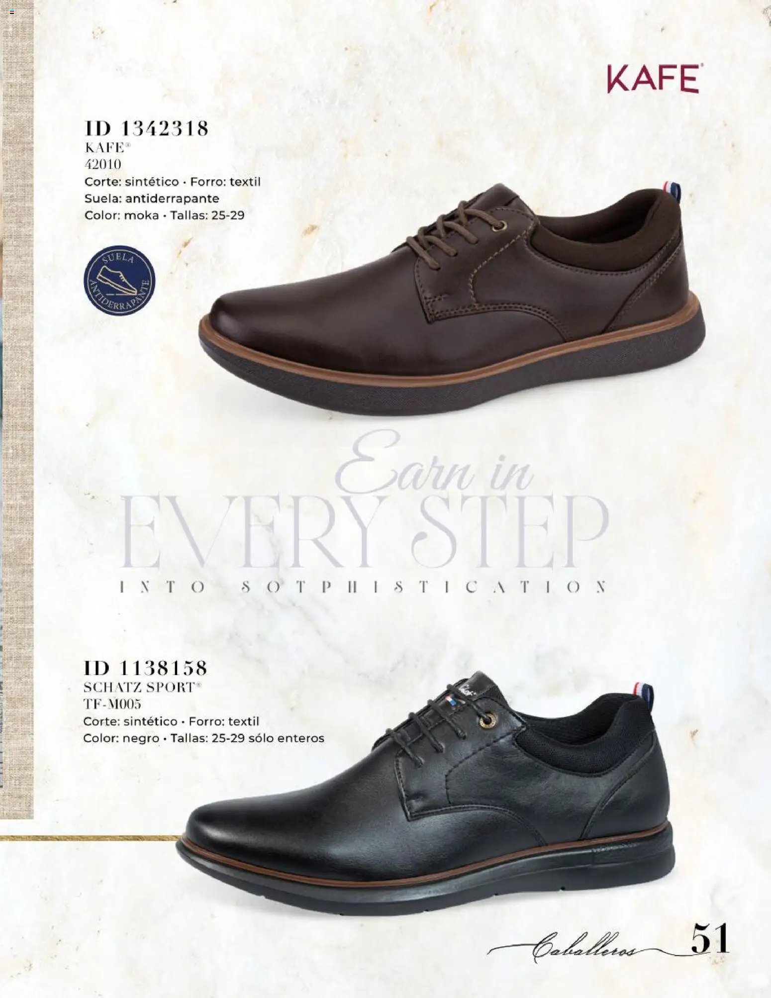 Price Shoes catálogo Caballeros