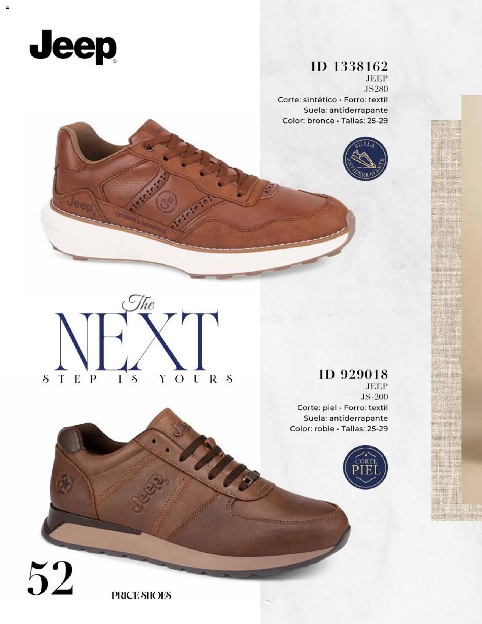 Price Shoes catálogo Caballeros
