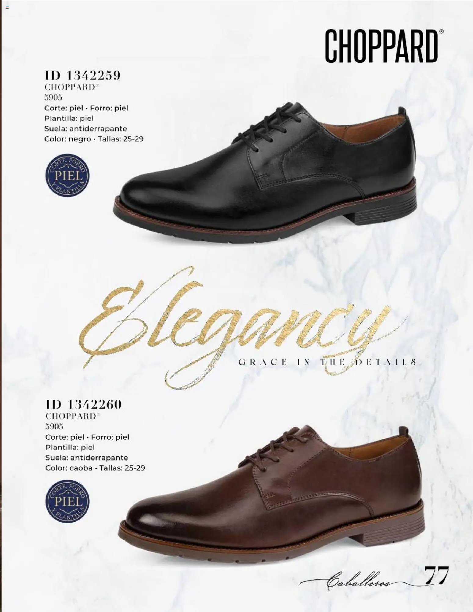Price Shoes catálogo Caballeros