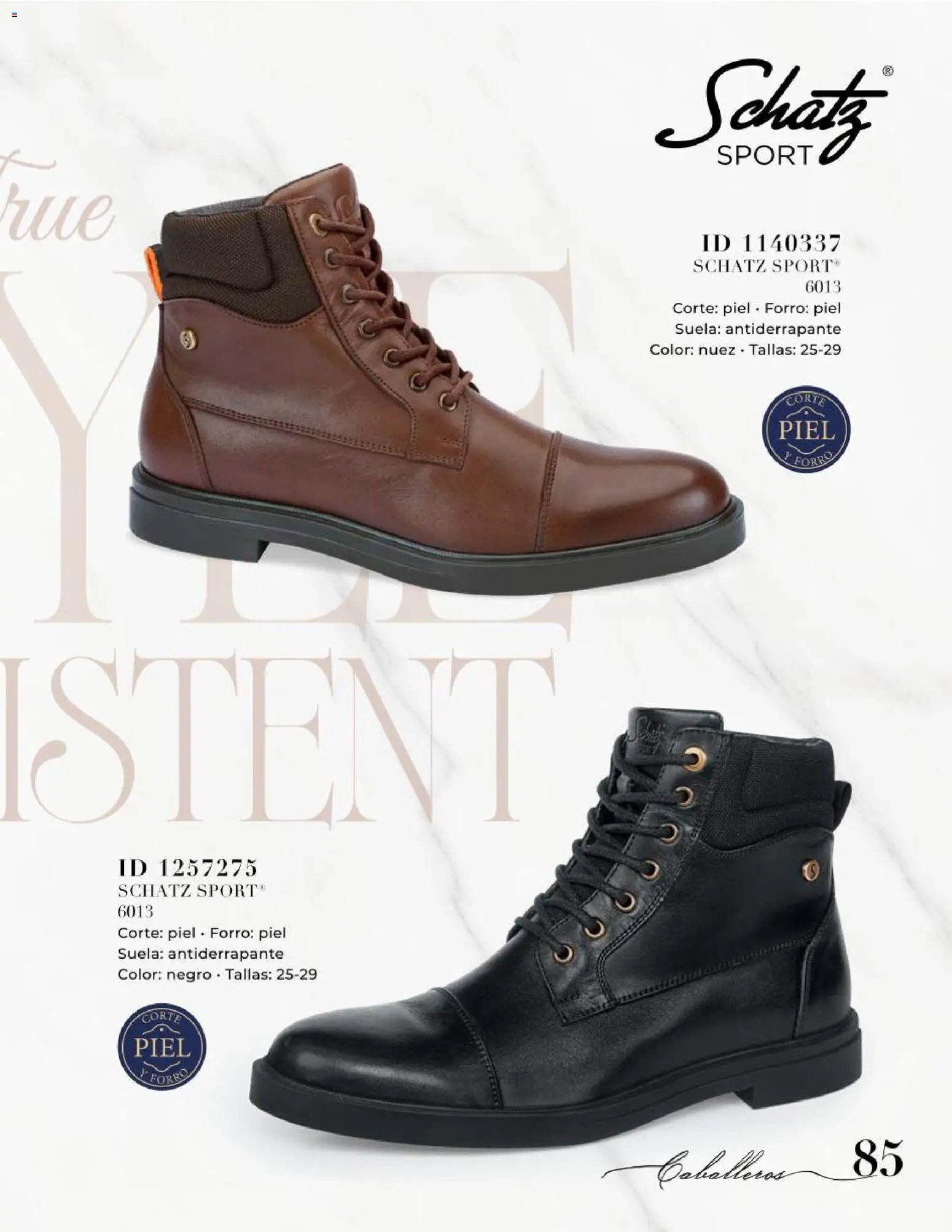 Price Shoes catálogo Caballeros